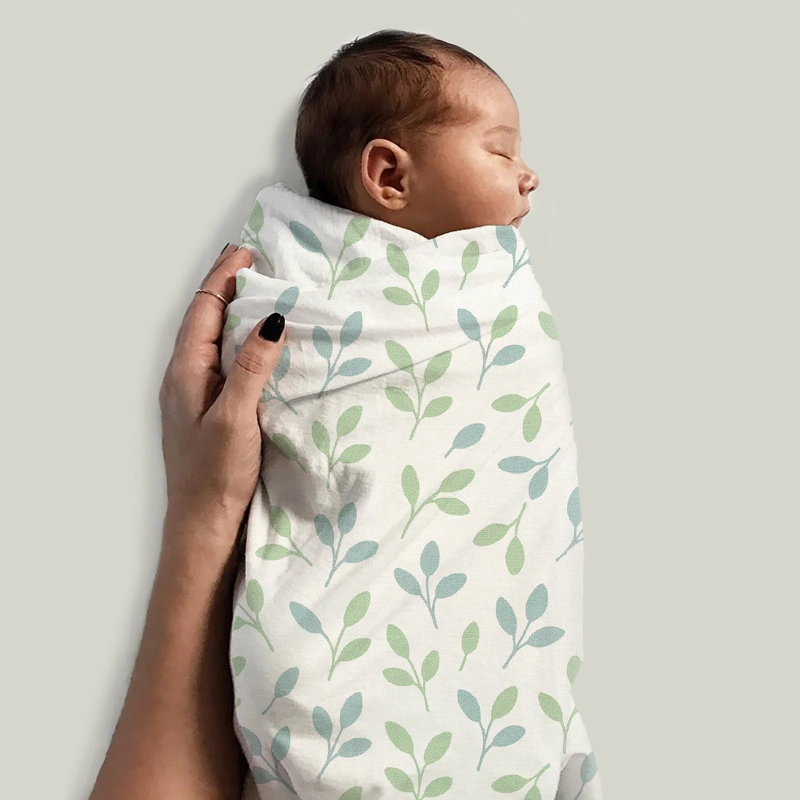 Baby Swaddles - Leafy Canopy - Image 4