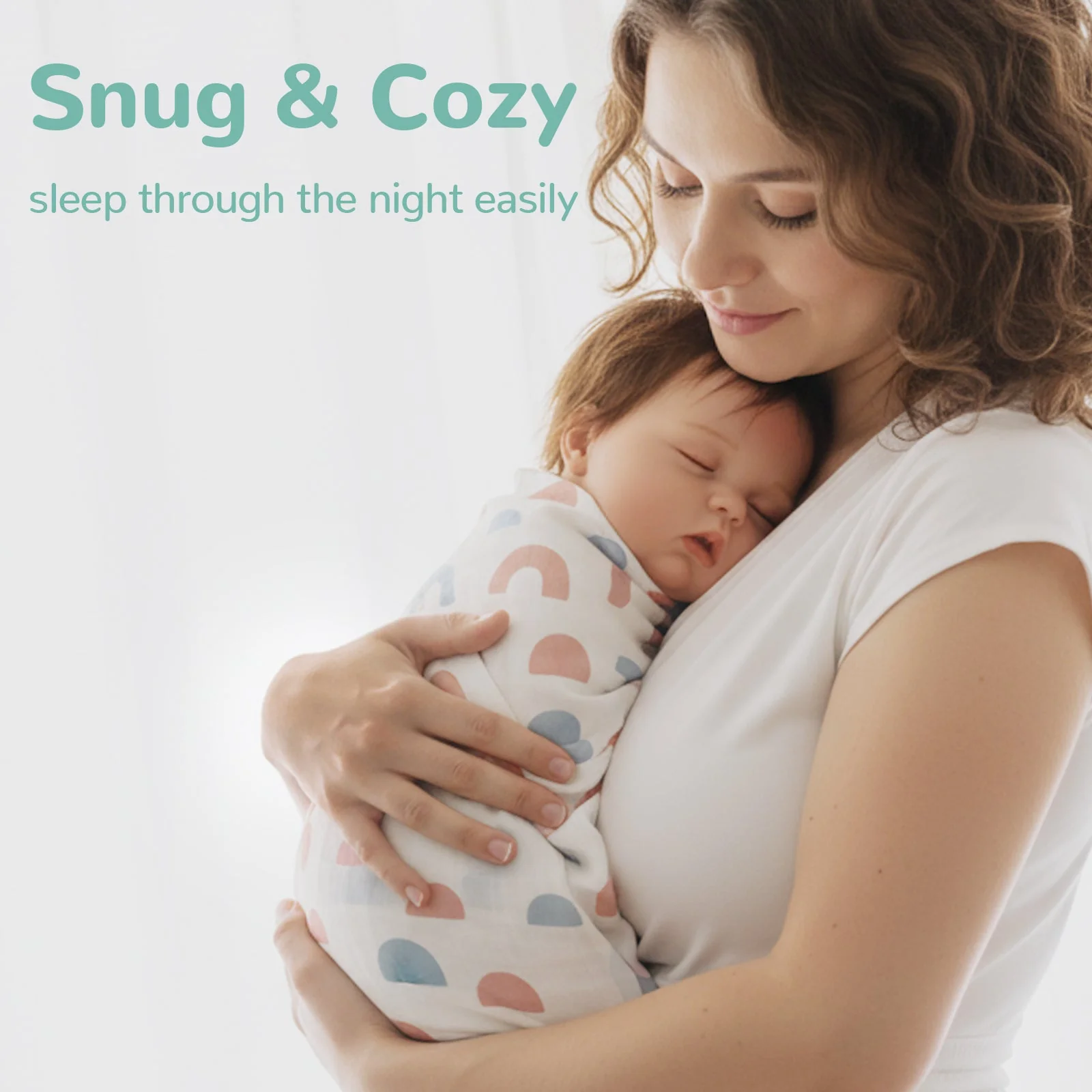 Baby Swaddles - Rounded Arches - Image 2