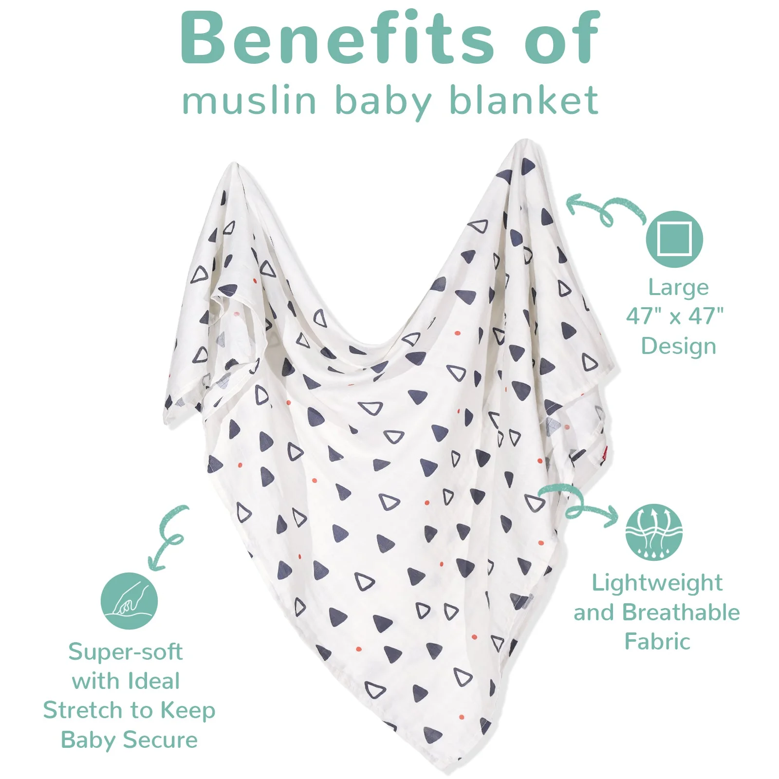 Baby Swaddles - Tiny Sails - Image 4