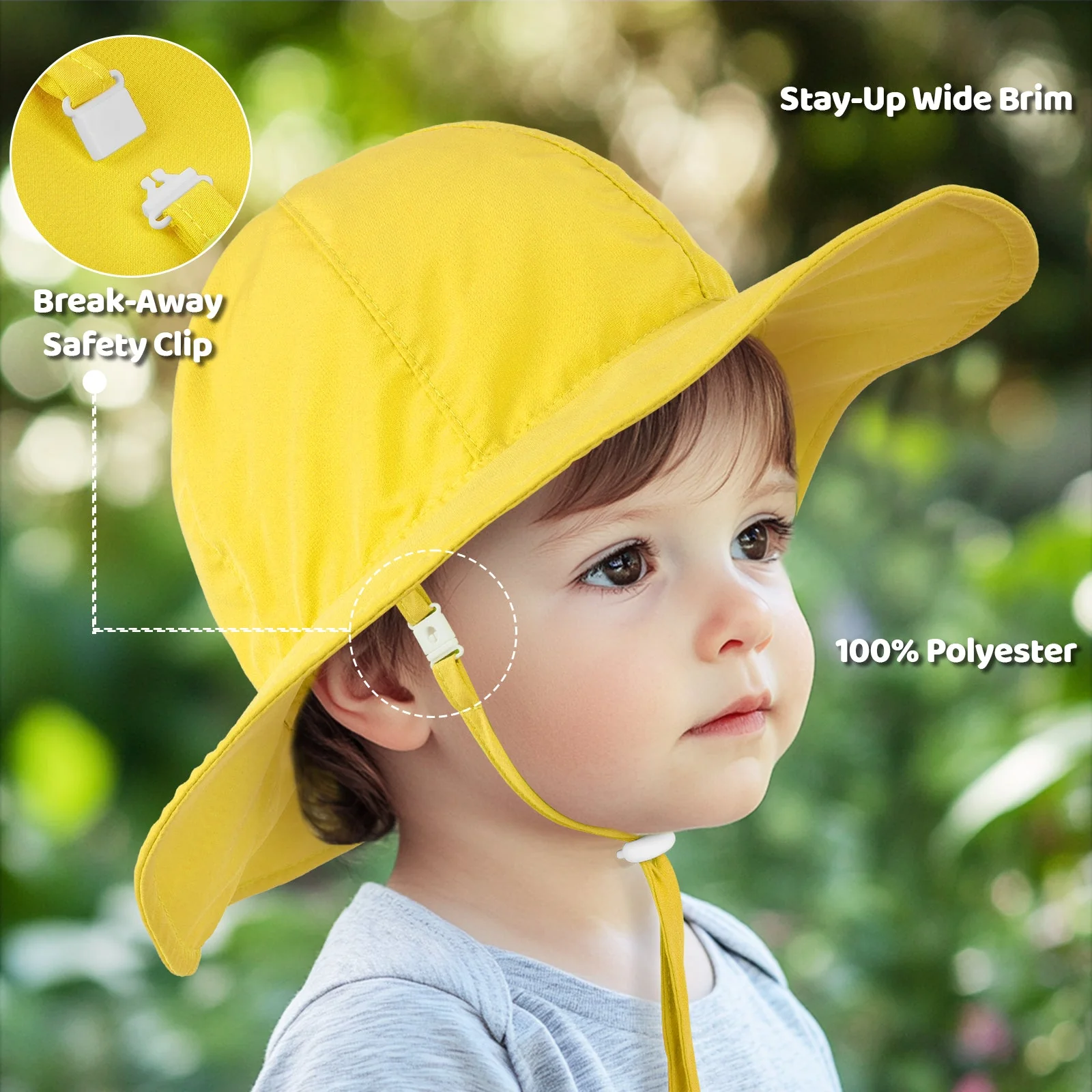 DryShade WhaleFold™ Sun Hat - Ocean Blue - Image 7