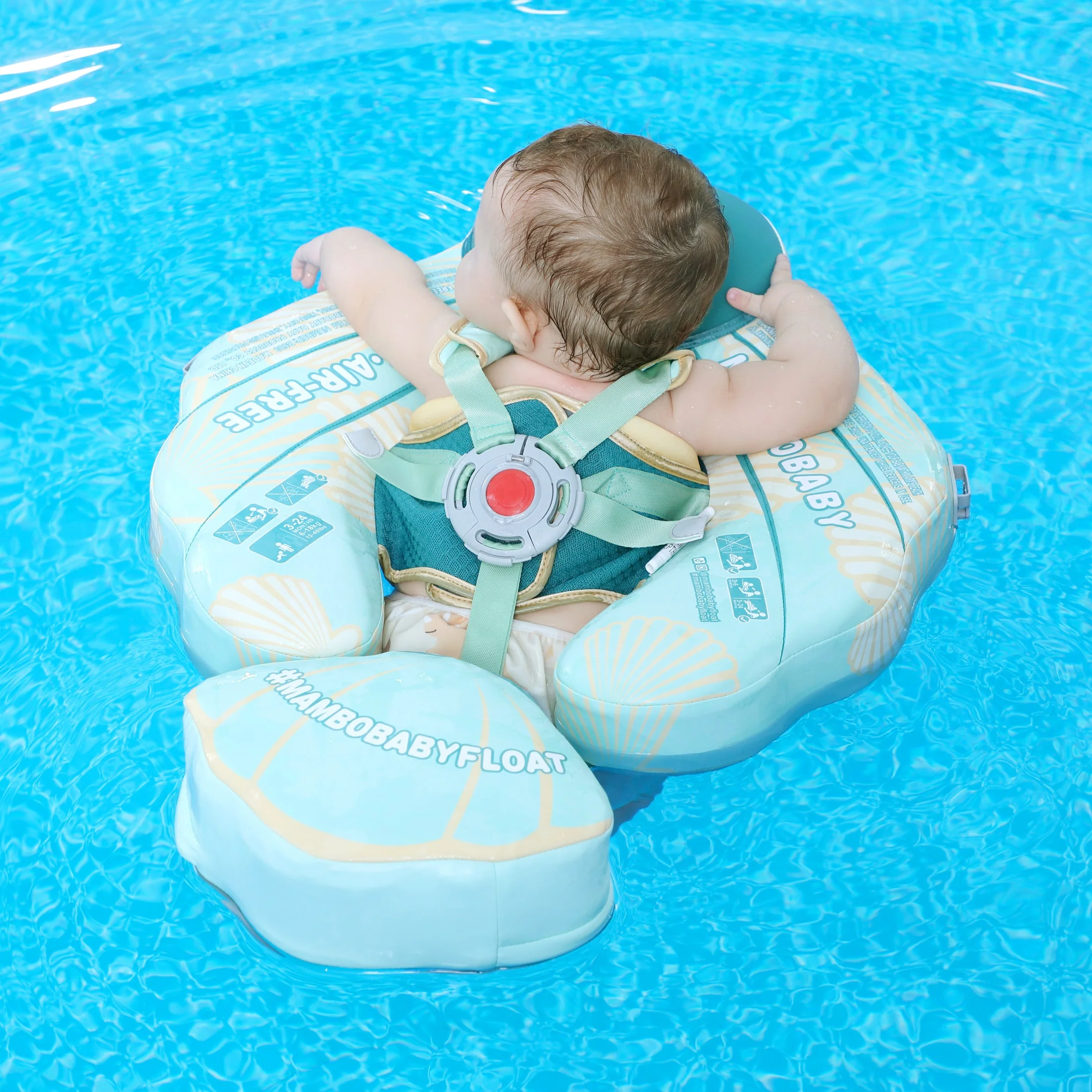 Mambobaby Float Seashell Green | No Canopy Included - Image 4