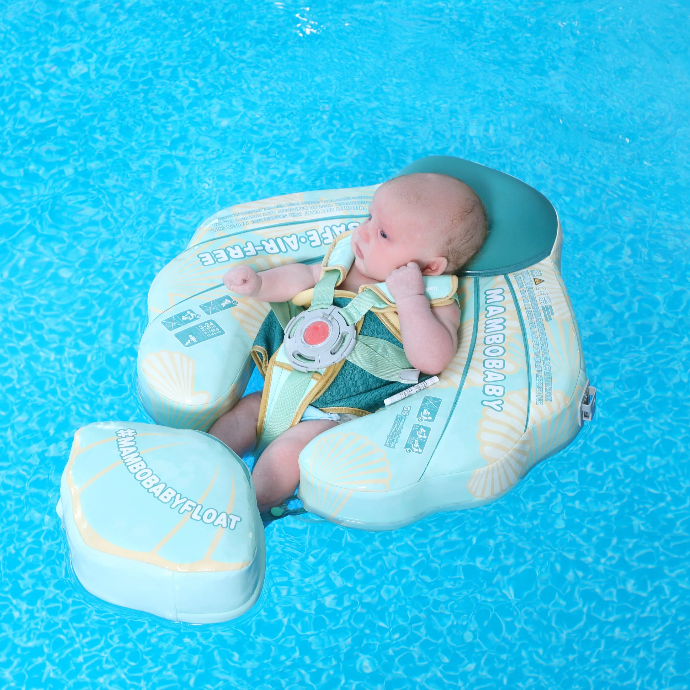 Mambobaby Float Seashell Green | No Canopy Included - Image 5