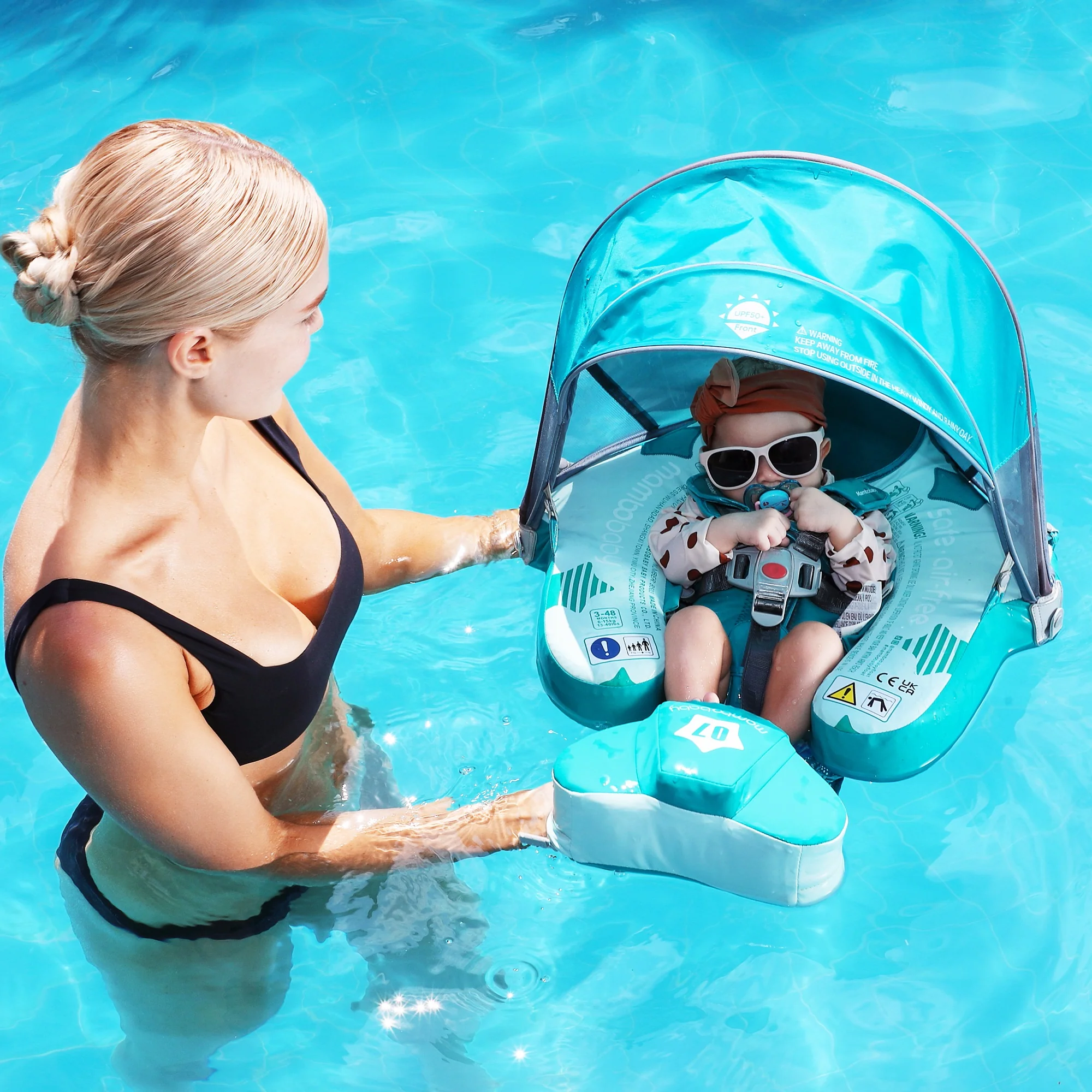 Mambobaby Float No.7 Airplane - Green - Image 3