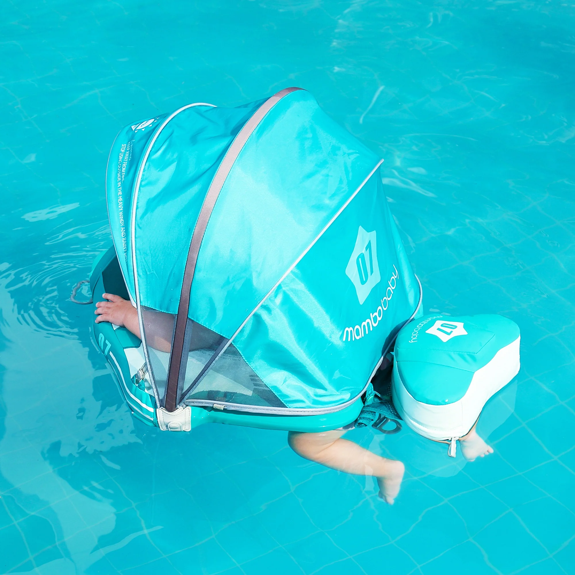 Mambobaby Float No.7 Airplane - Green - Image 5