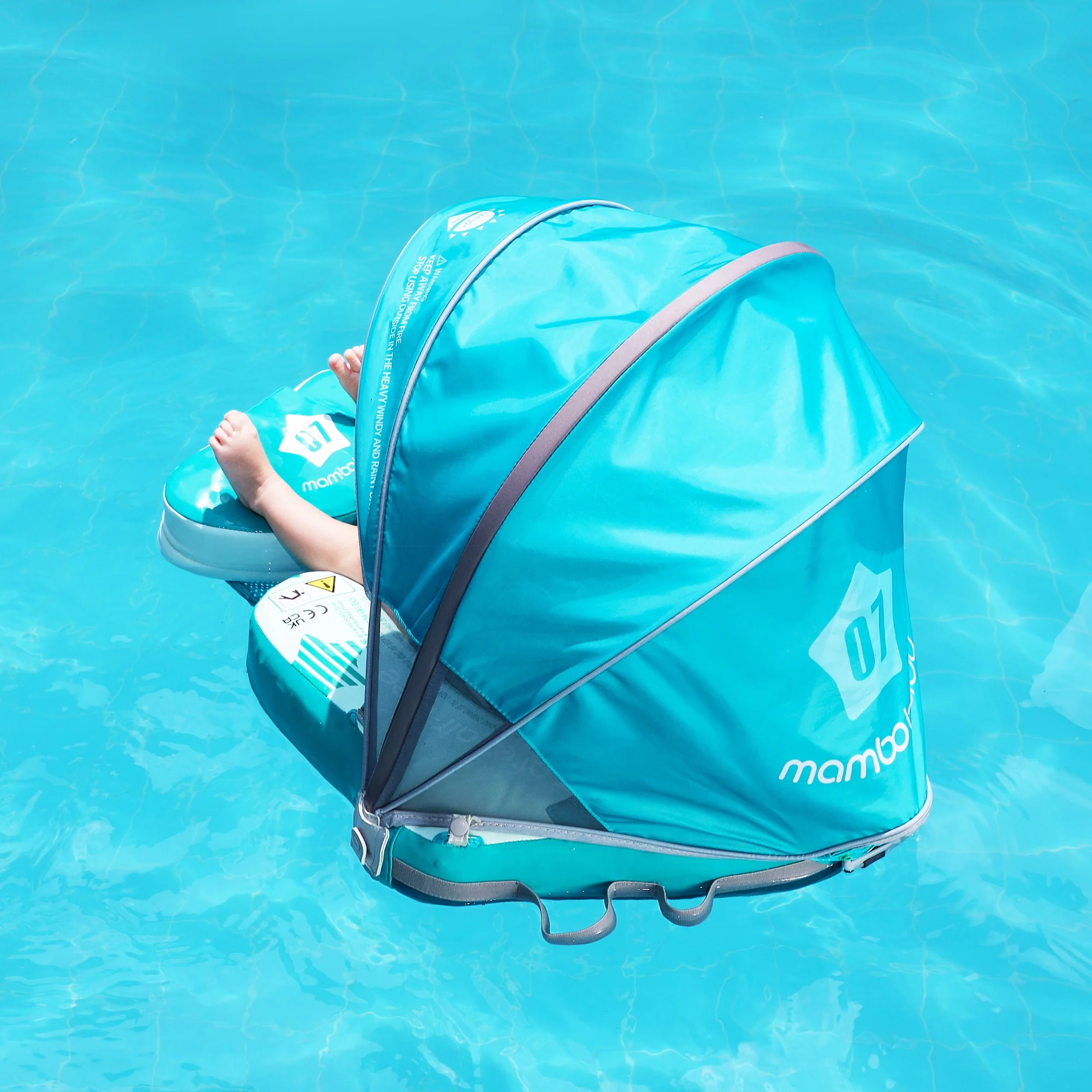 Mambobaby Float No.7 Airplane - Green - Image 7