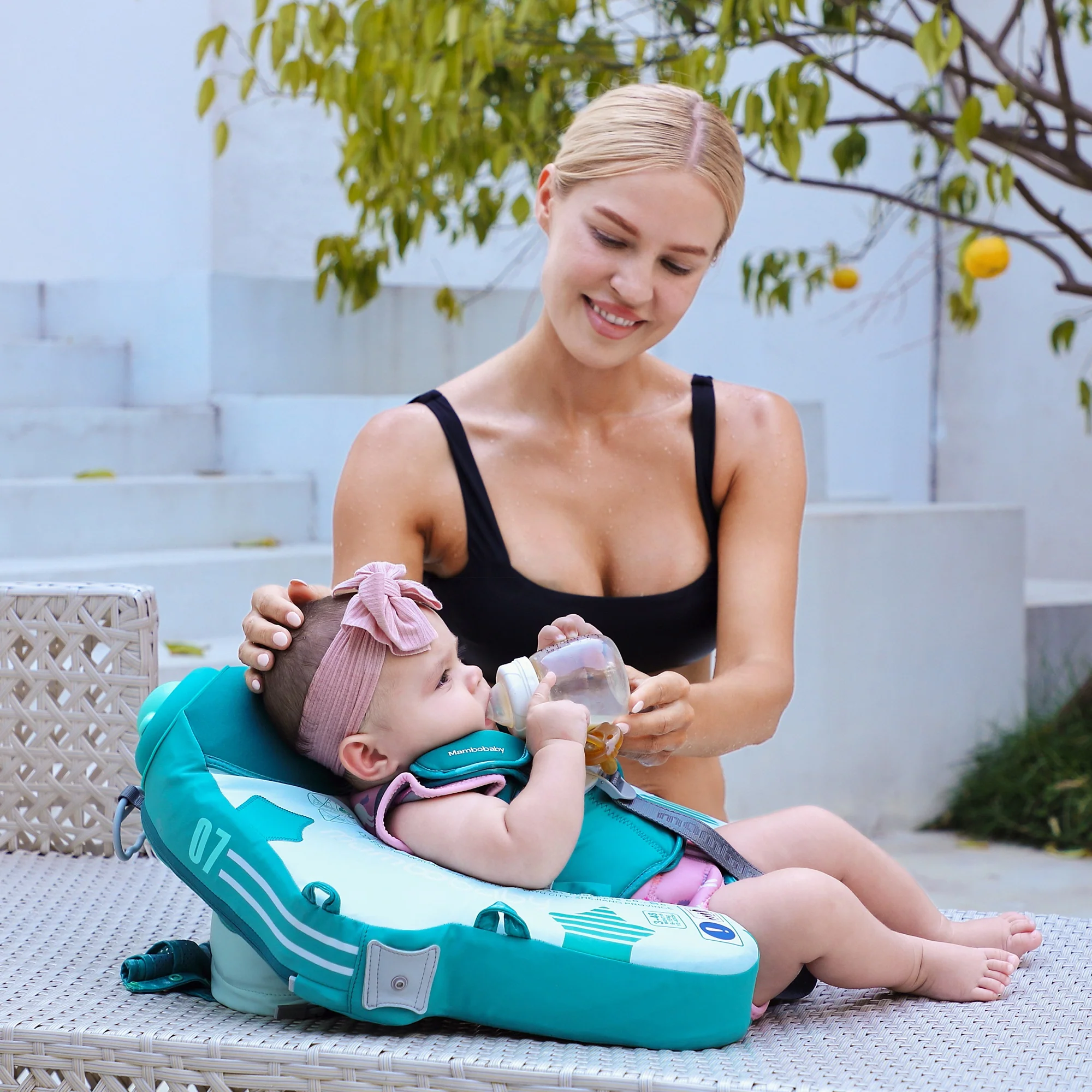 Mambobaby Float No.7 Airplane - Green - Image 8
