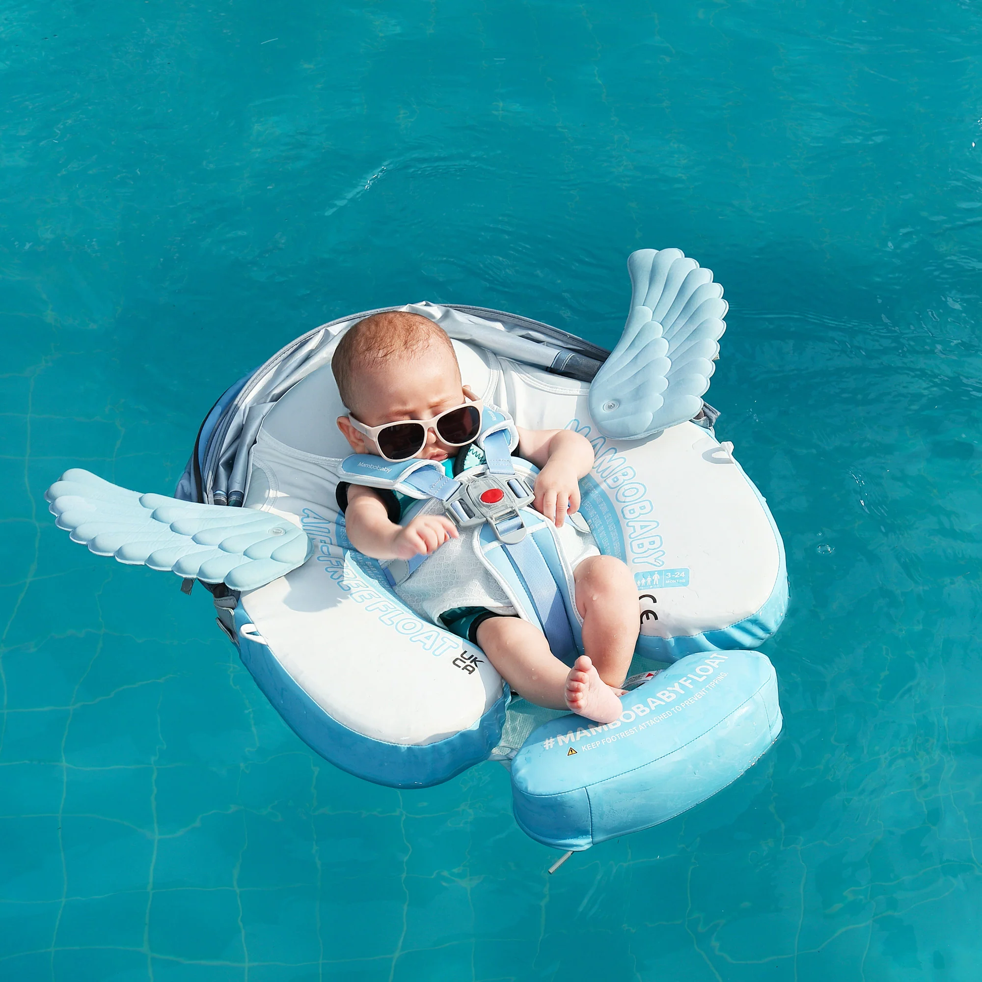 Mambobaby Float Angel - Sky Blue - Image 5