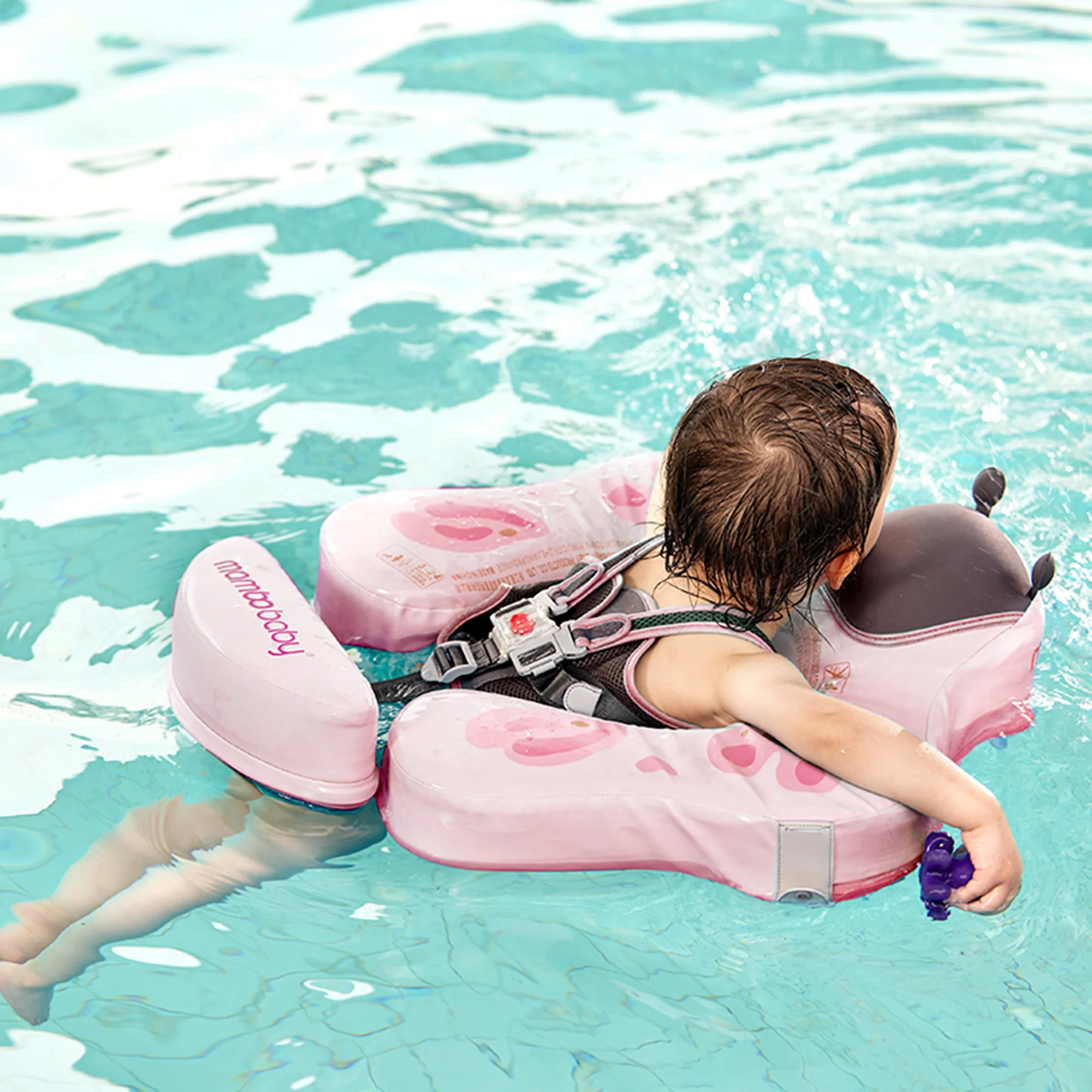Mambobaby Float Ultra - Butterfly Pebble Pink - Image 5