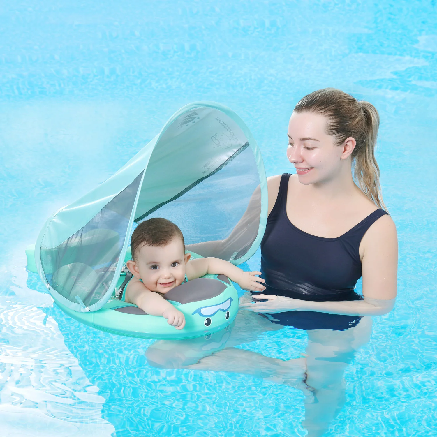 Mambobaby Float Classic - Mambofish Green - Image 4