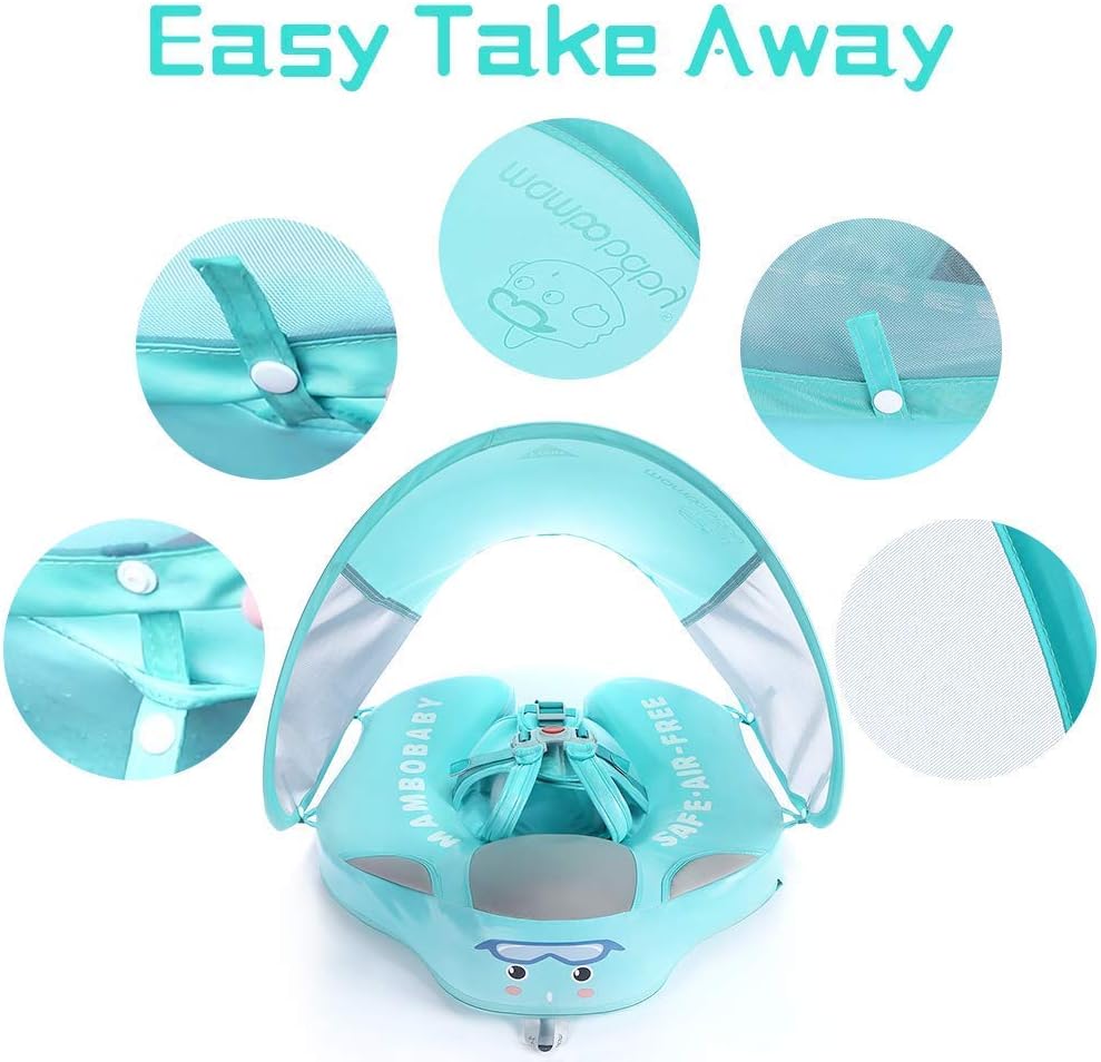 Mambobaby Float Deluxe - Pink - Image 11