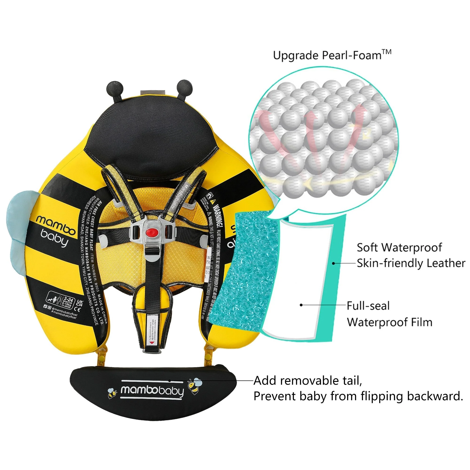 Mambobaby Float Ultra - Bee - Image 6