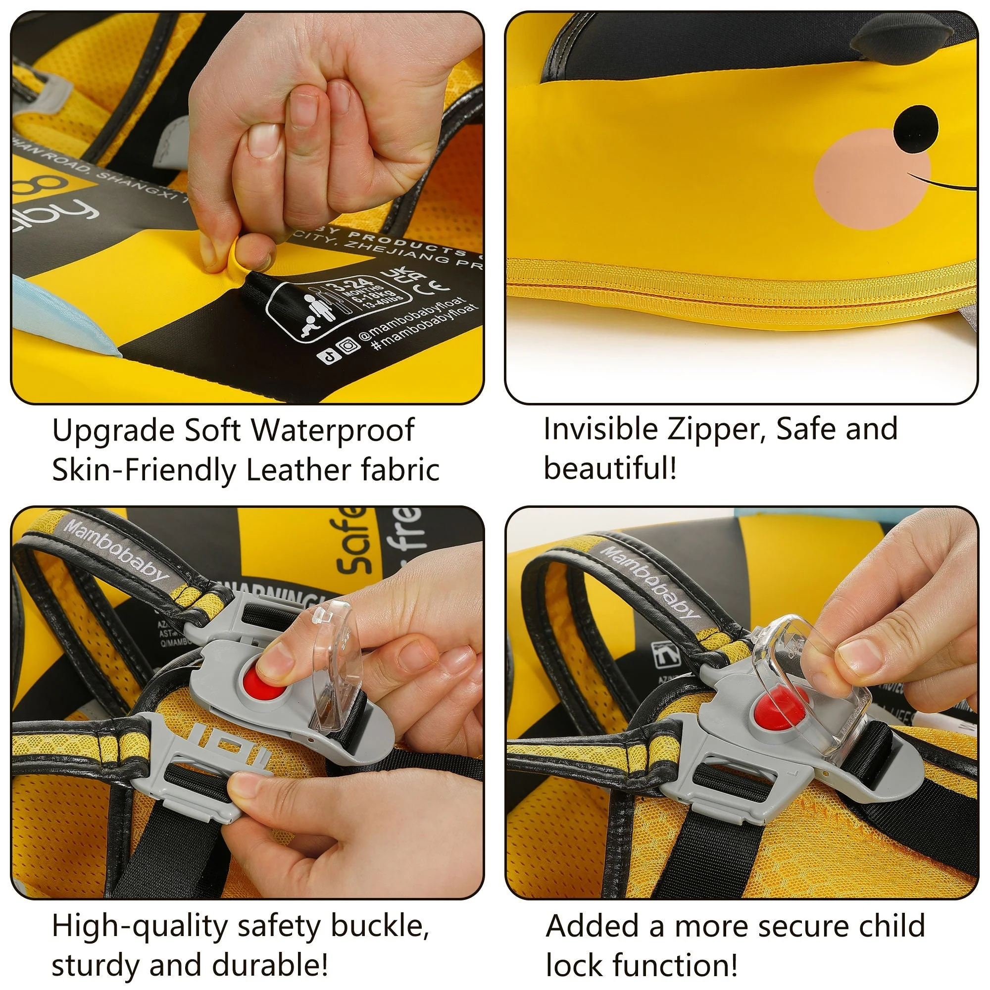 Mambobaby Float Ultra - Bee - Image 7