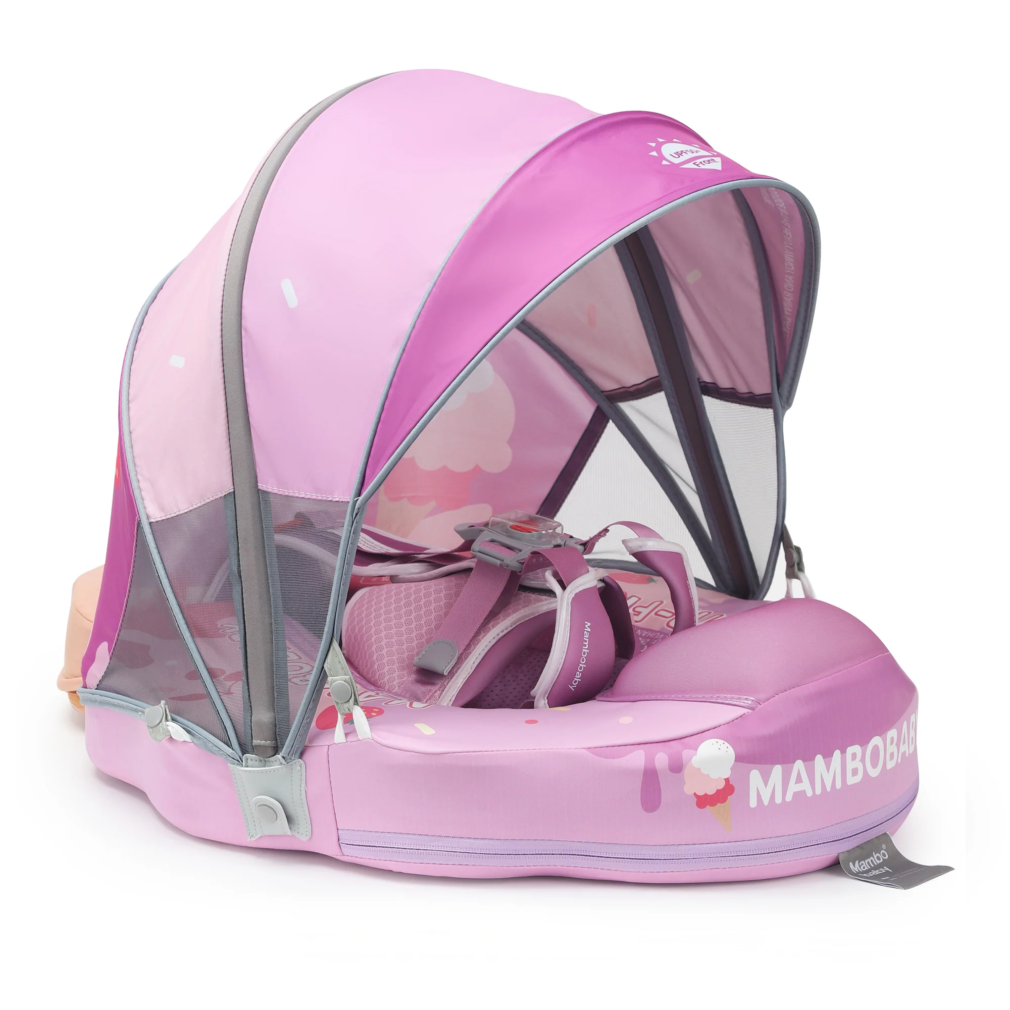 Mambobaby Float Ice Cream - Purple