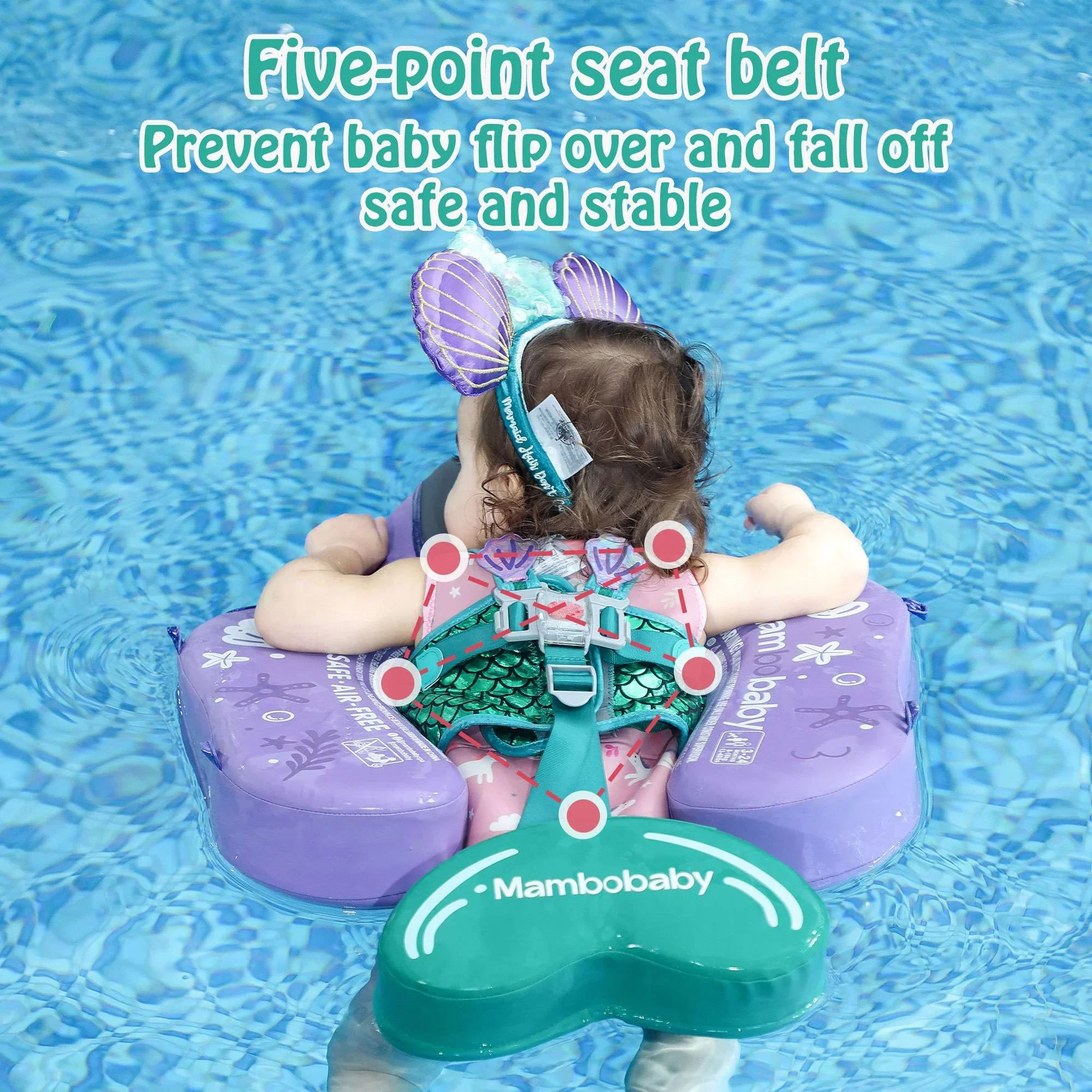 Mambobaby Float Deluxe - Mermaid - Image 10