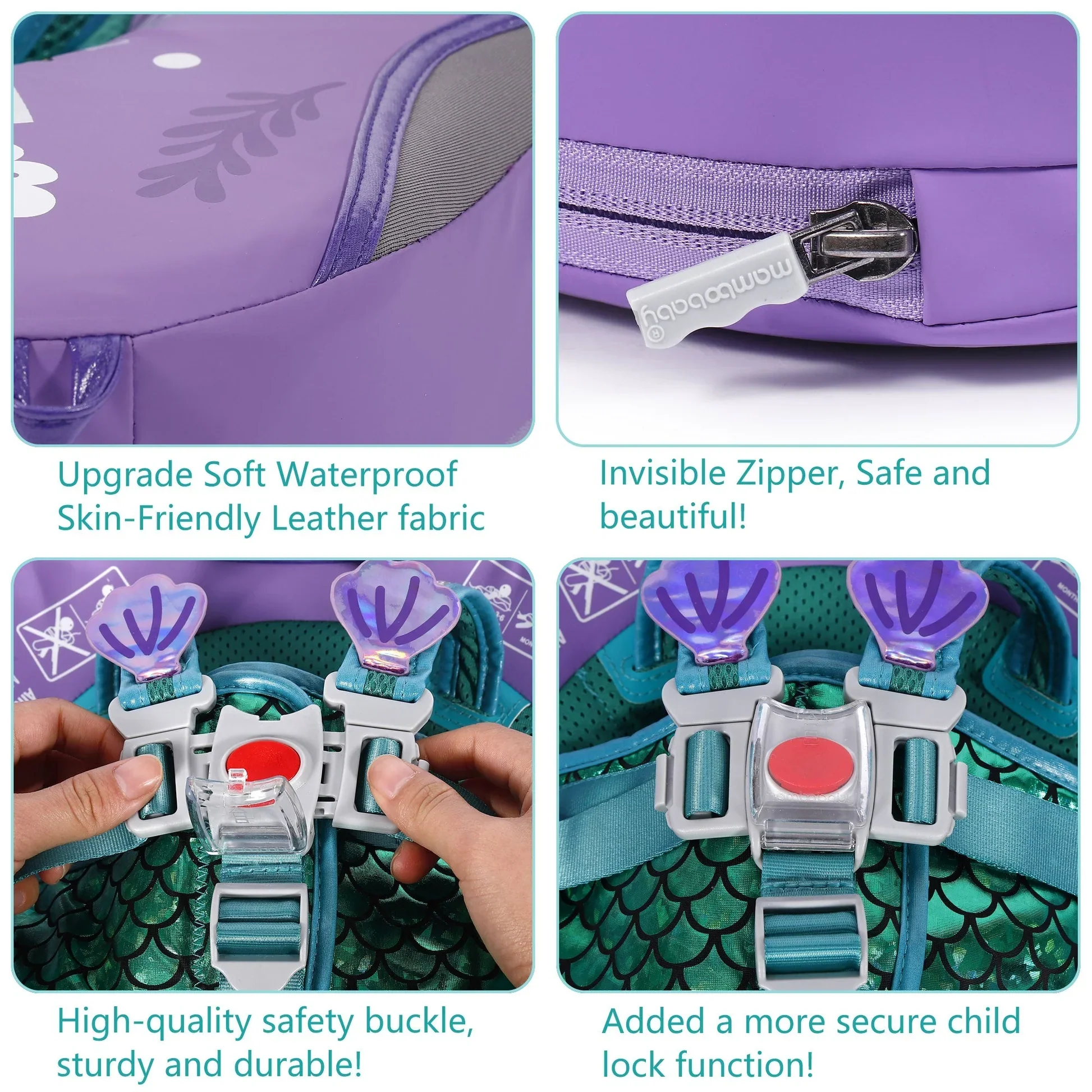 Mambobaby Float Deluxe - Mermaid - Image 9