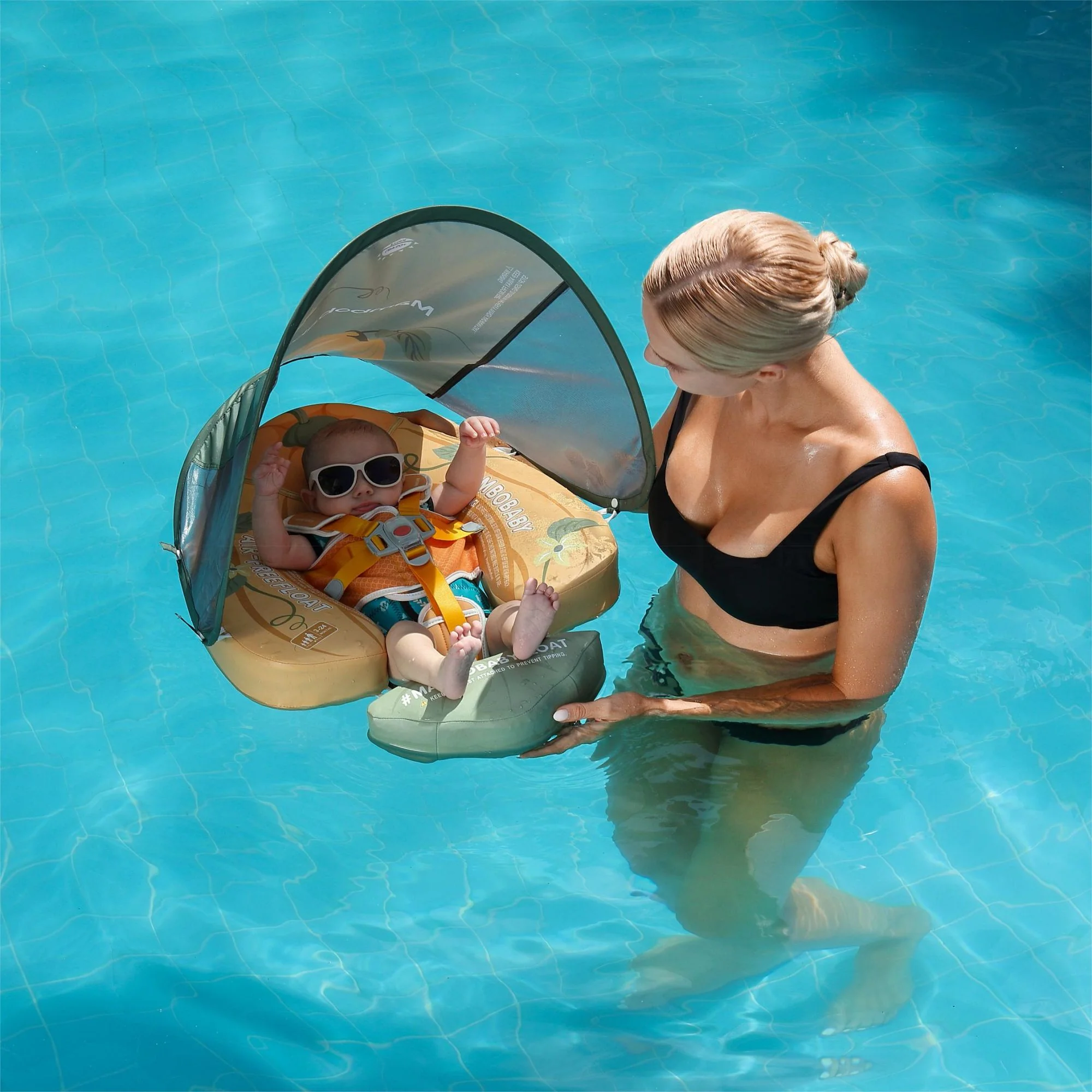 Mambobaby Float Deluxe - Pumpkin - Image 6