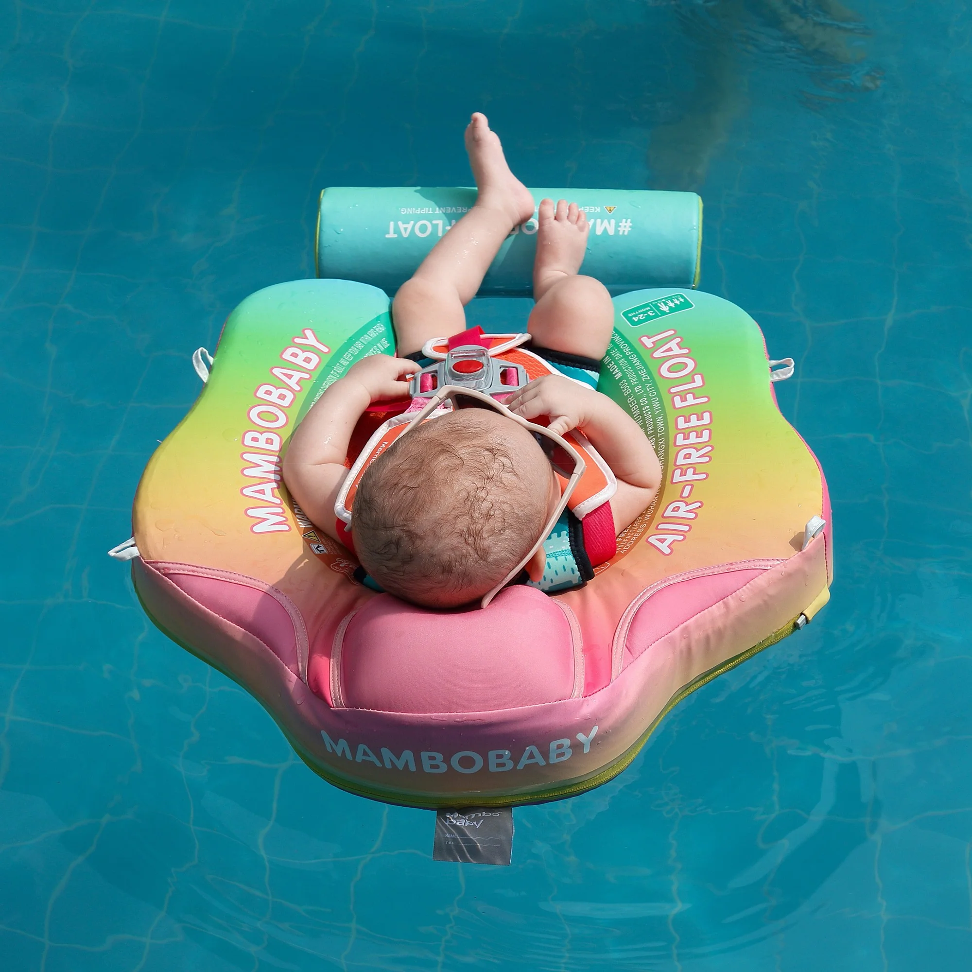 Mambobaby Float Deluxe - Rainbow Pink - Image 4