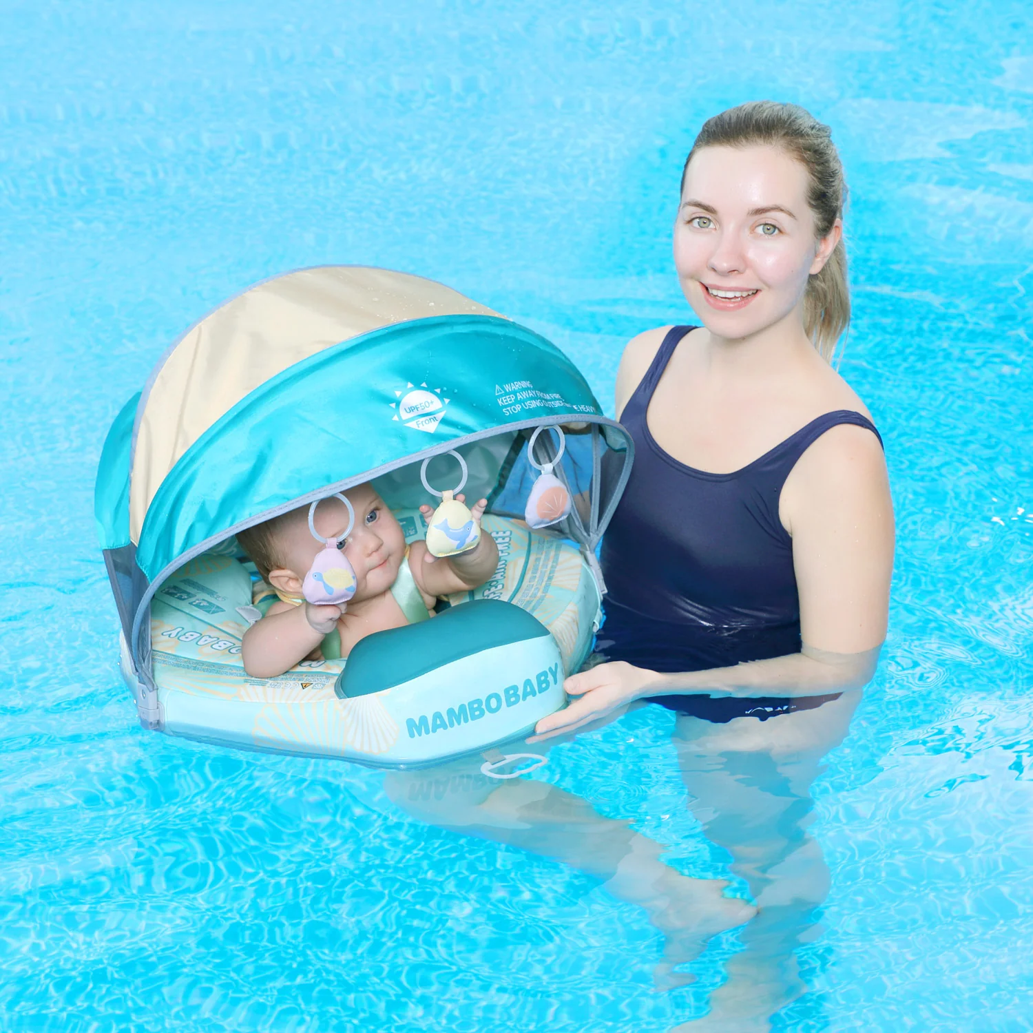 Mambobaby Float Seashell - Green - Image 3