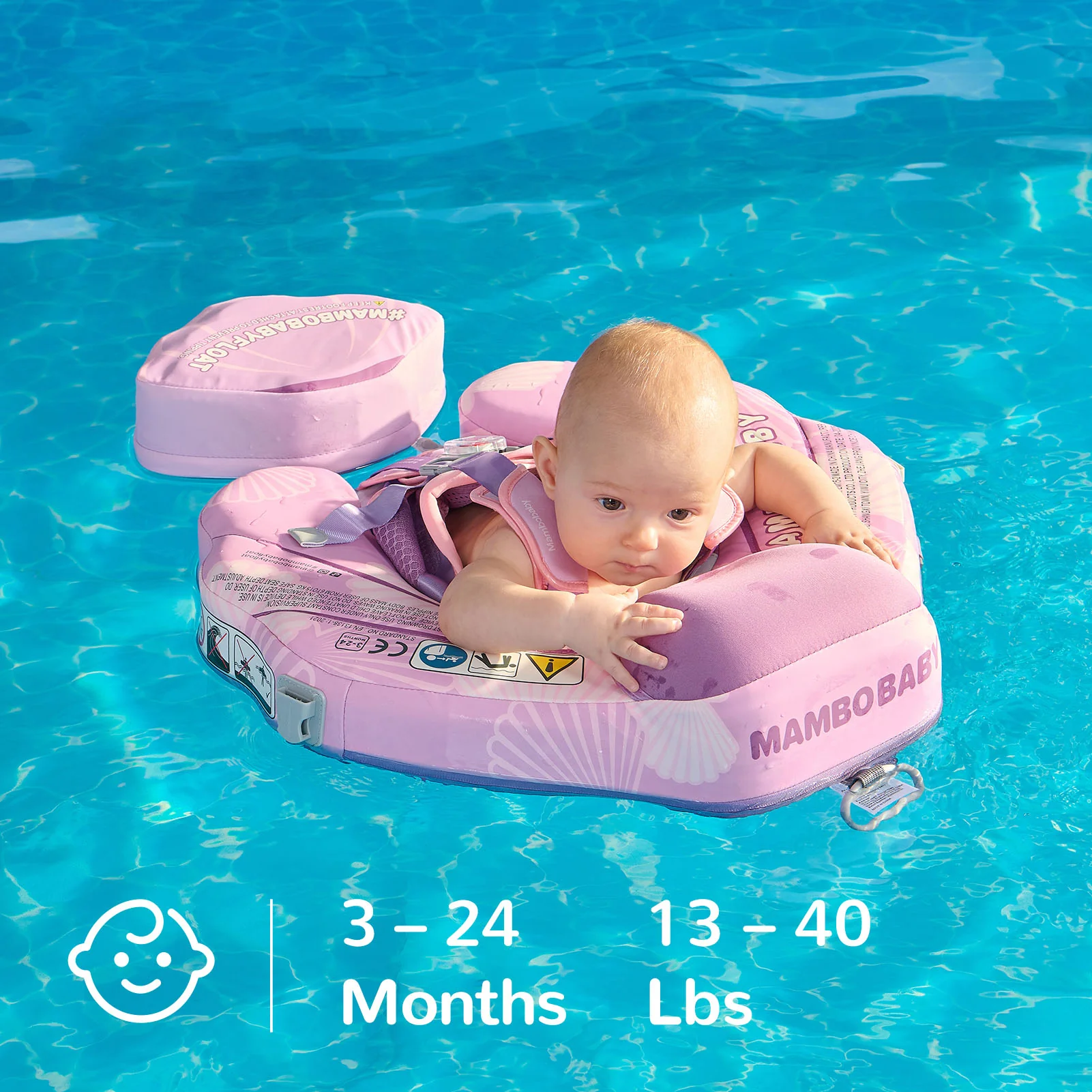Mambobaby Float Seashell - Purple - Image 4