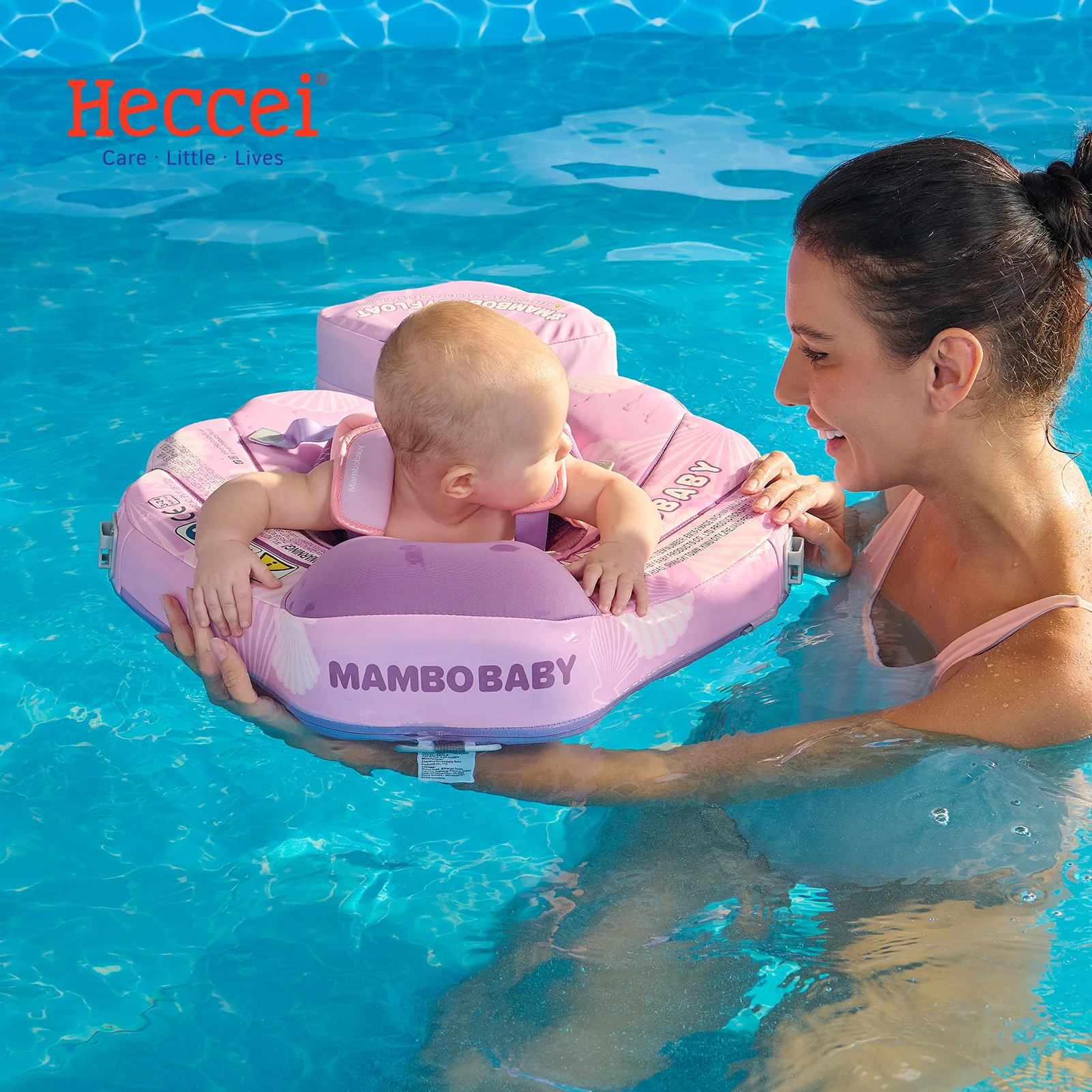 Mambobaby Float Seashell - Purple | No Canopy Included - Image 5