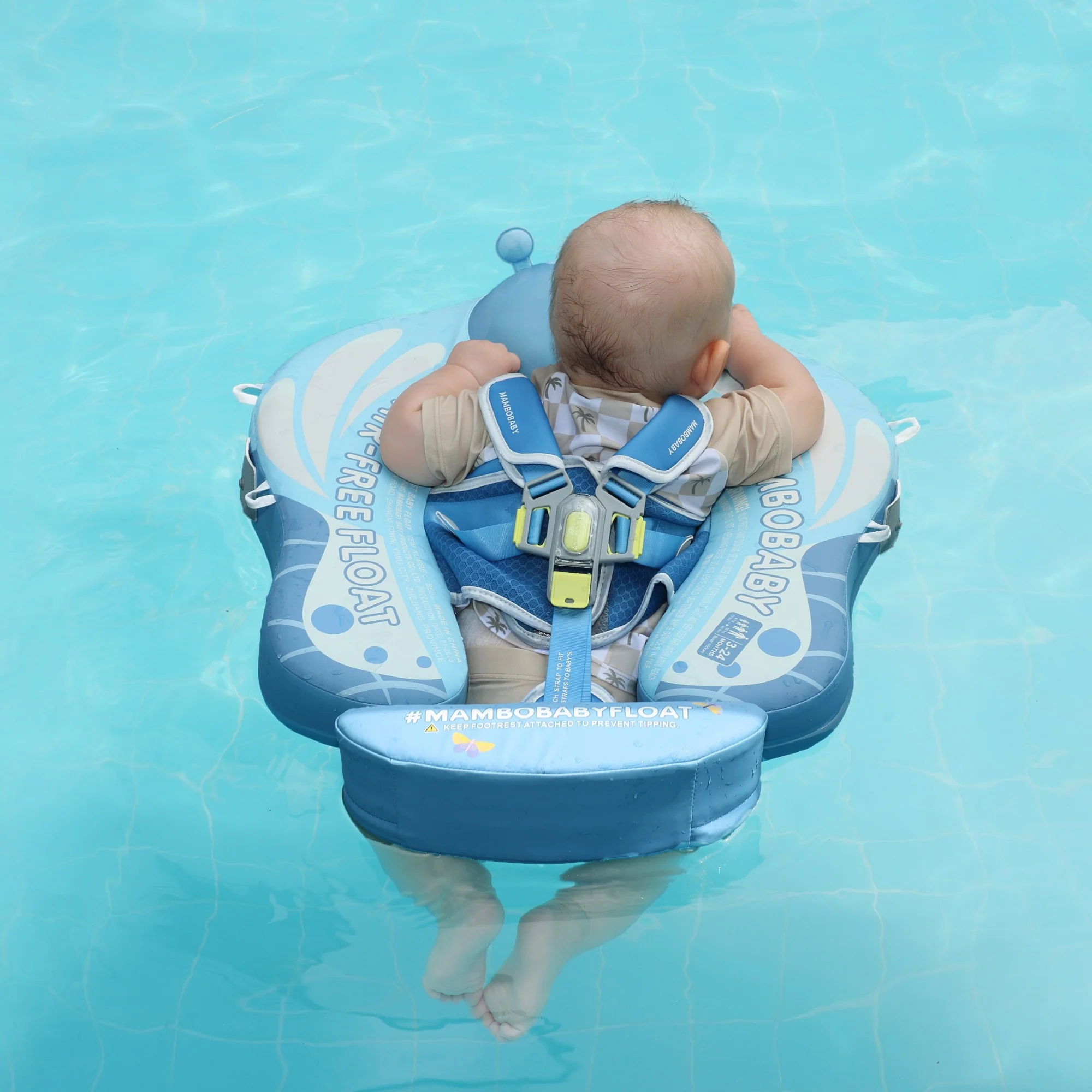 Mambobaby Float Ultra - Butterfly Sky Blue - Image 4