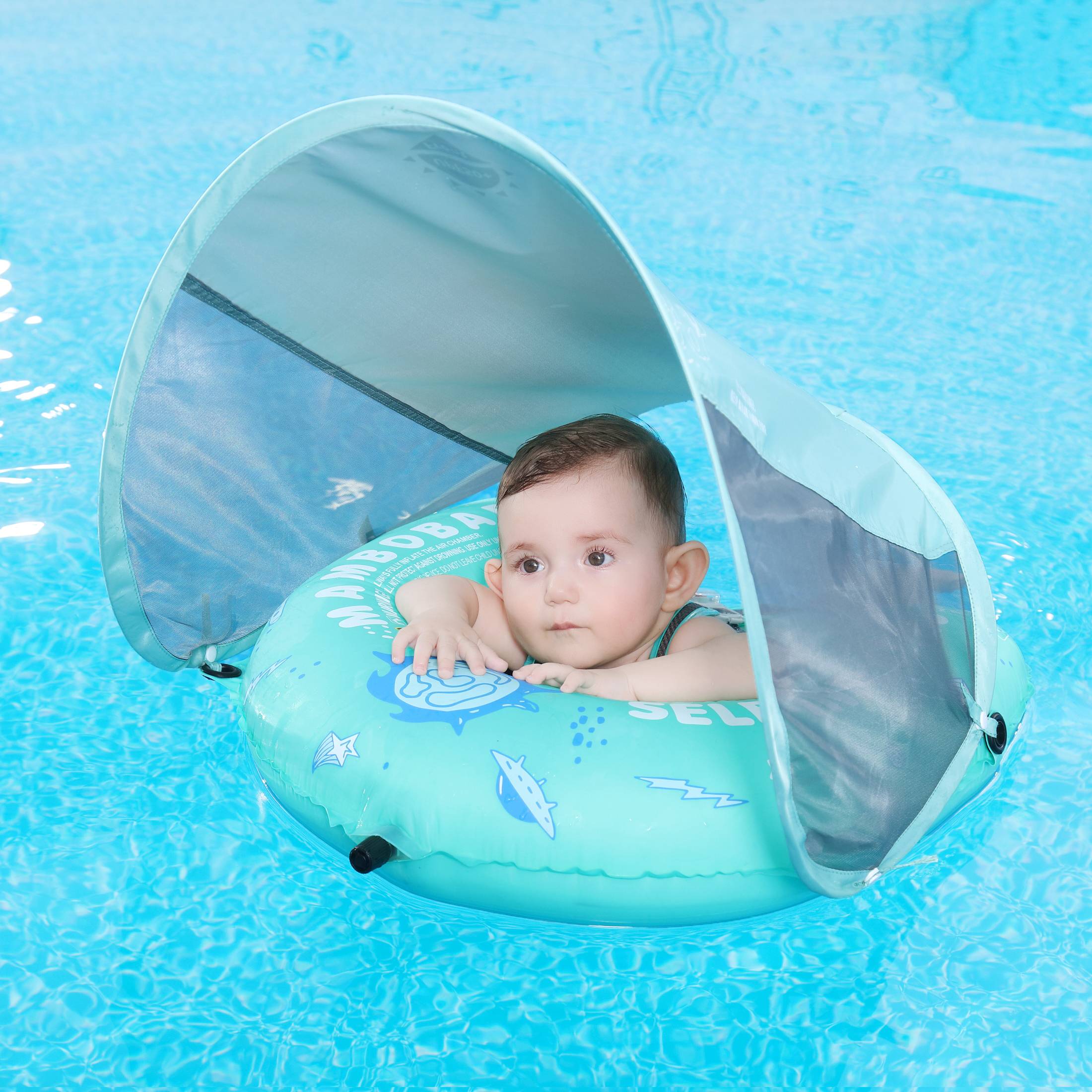 Mambobaby Floating Bed - Green - Image 5