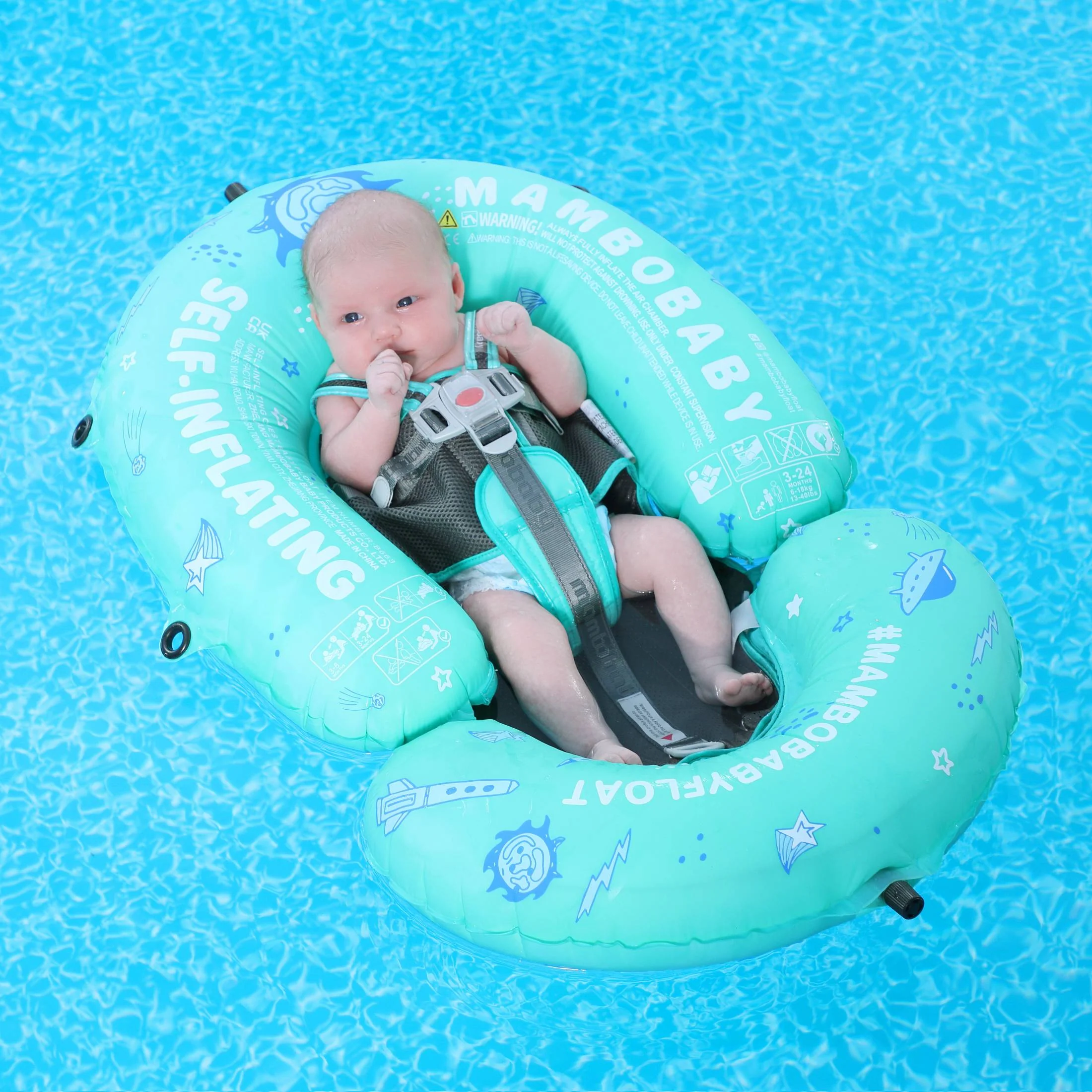 Mambobaby Floating Bed - Green - Image 6