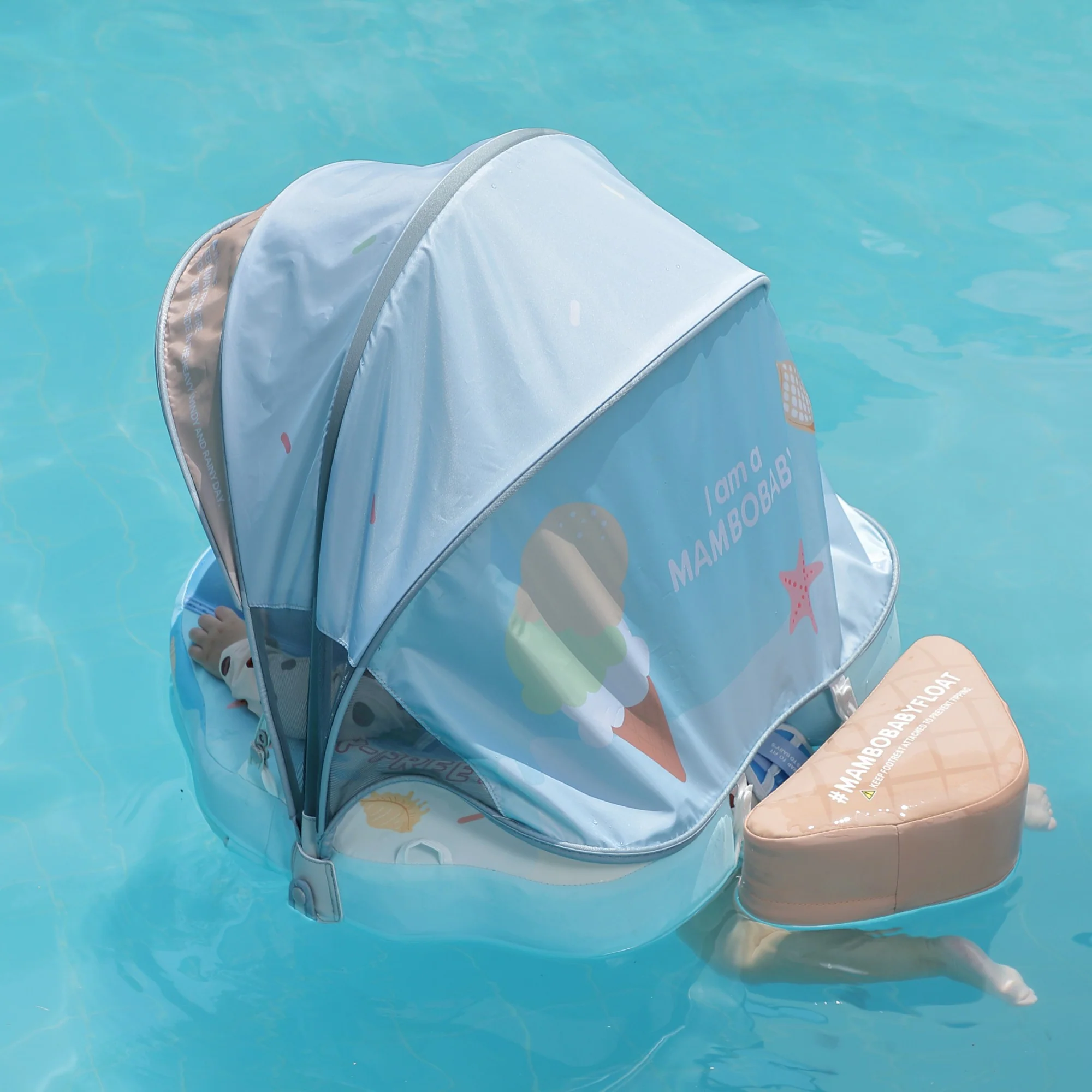 Mambobaby Float Ice Cream - Blue - Image 5