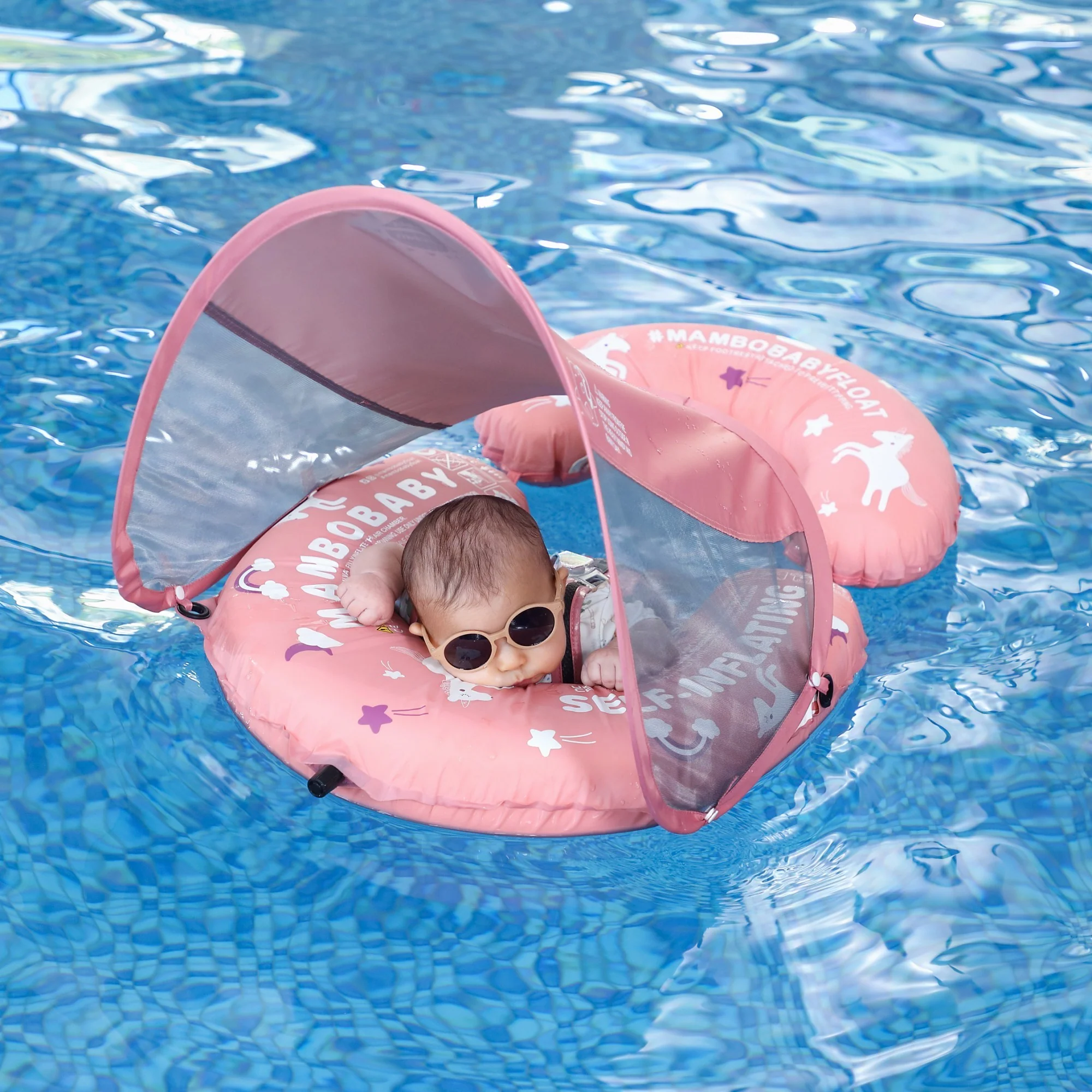 Mambobaby Floating Bed - Pink - Image 3