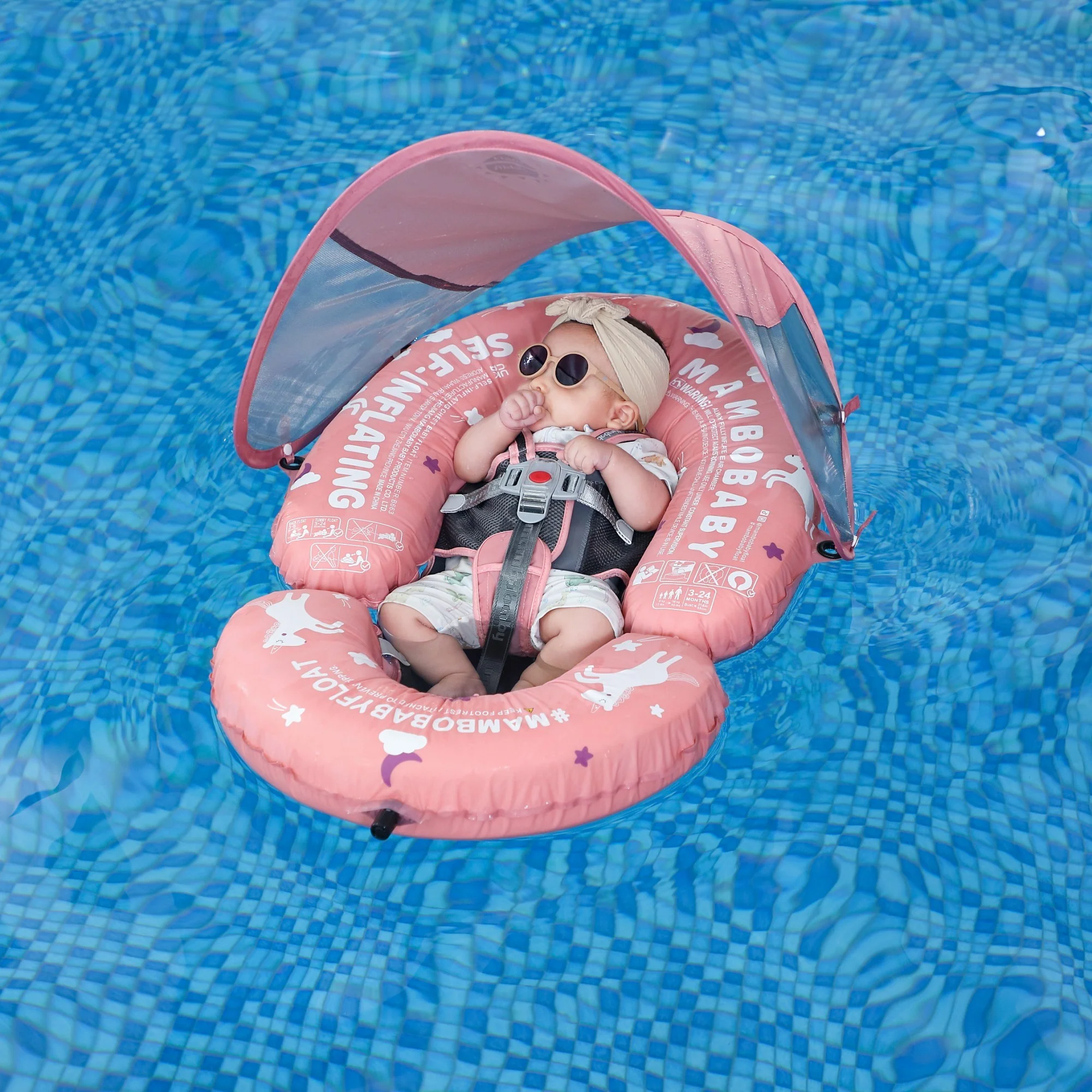 Mambobaby Floating Bed - Pink - Image 4
