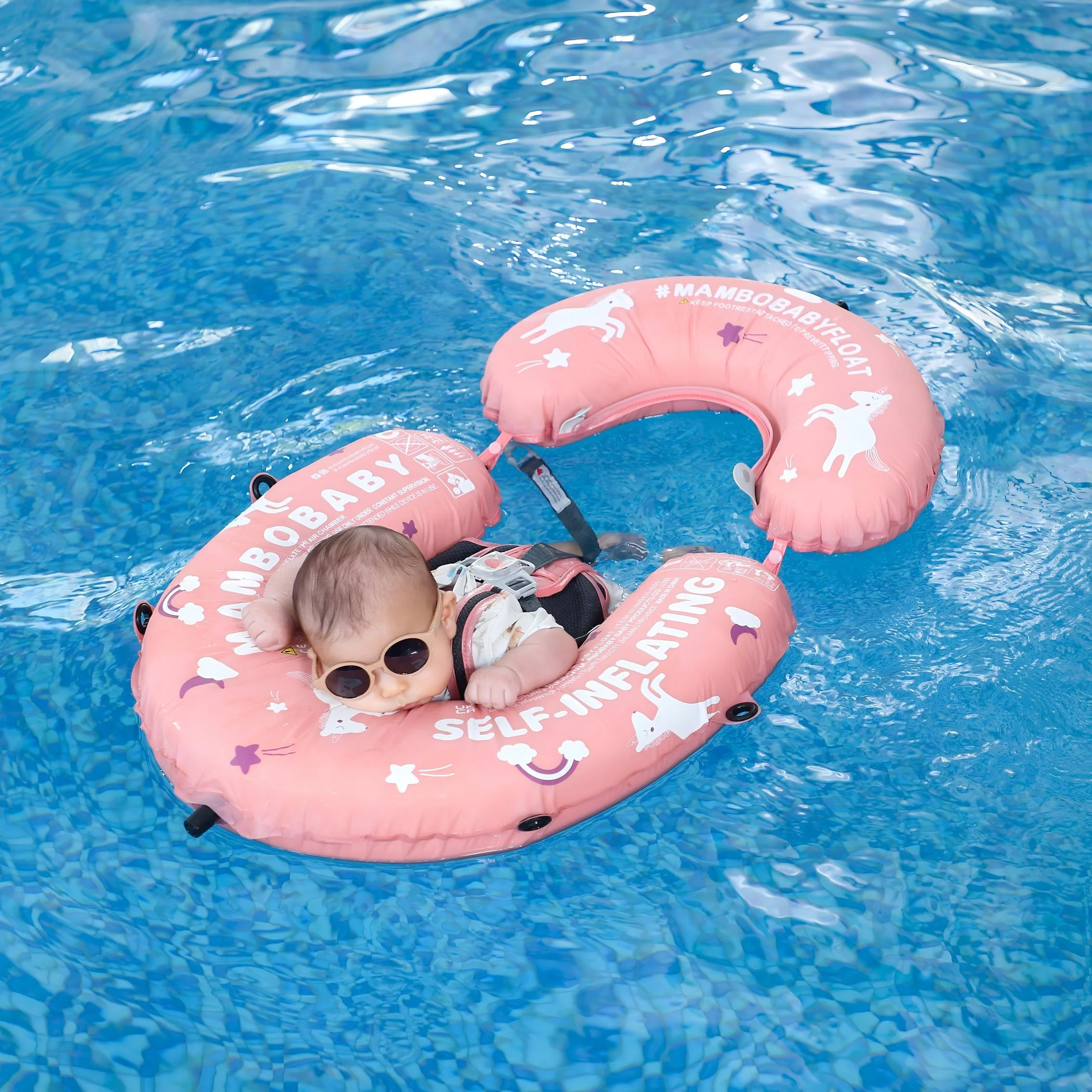 Mambobaby Floating Bed - Pink - Image 5