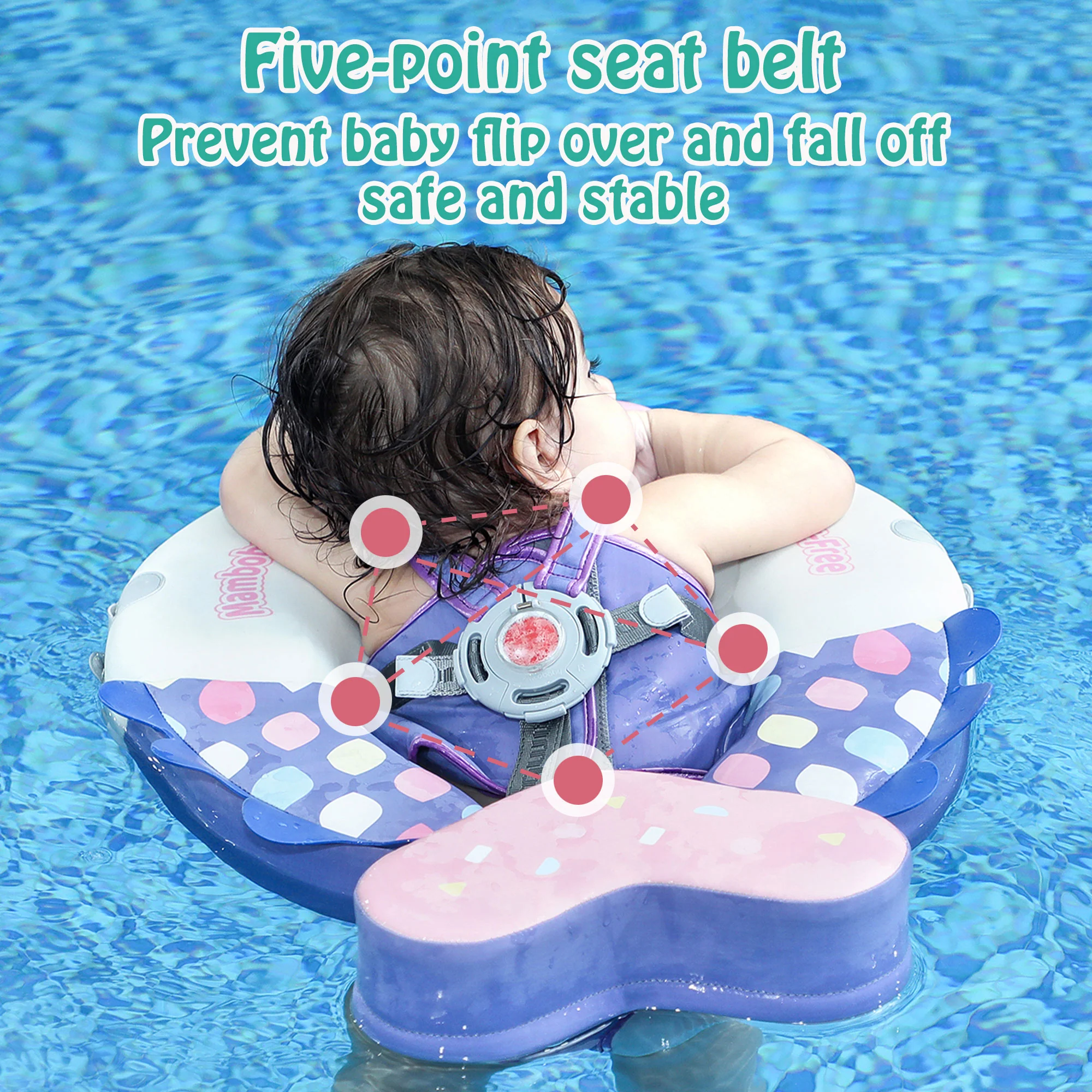 Mambobaby Float Ultra - Colorfish Pink - Image 6