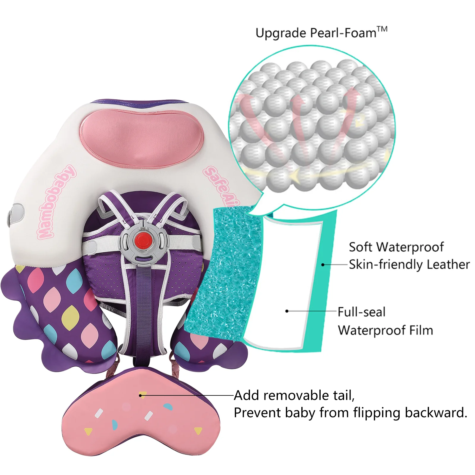 Mambobaby Float Ultra - Colorfish Pink - Image 8