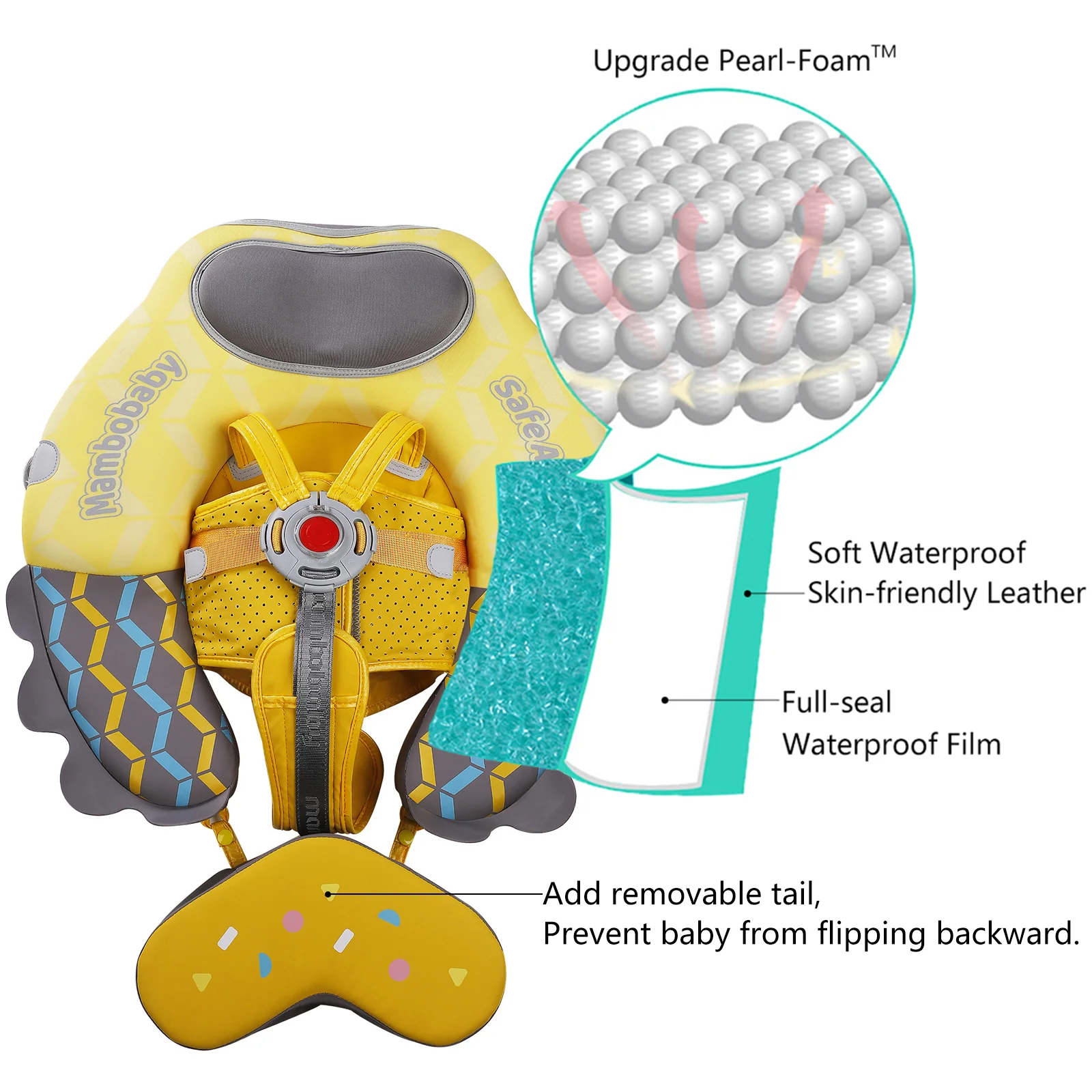 Mambobaby Float Ultra - Colorfish Yellow - Image 7