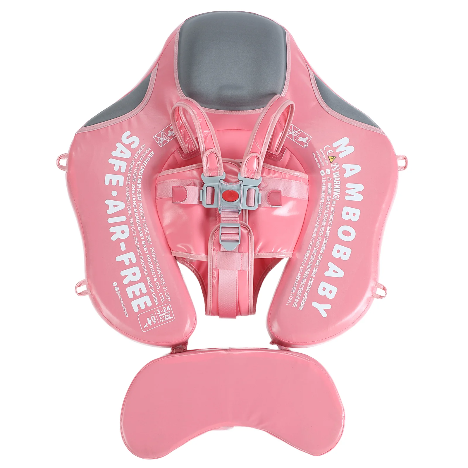 Mambobaby Float Deluxe - Pink - Image 3