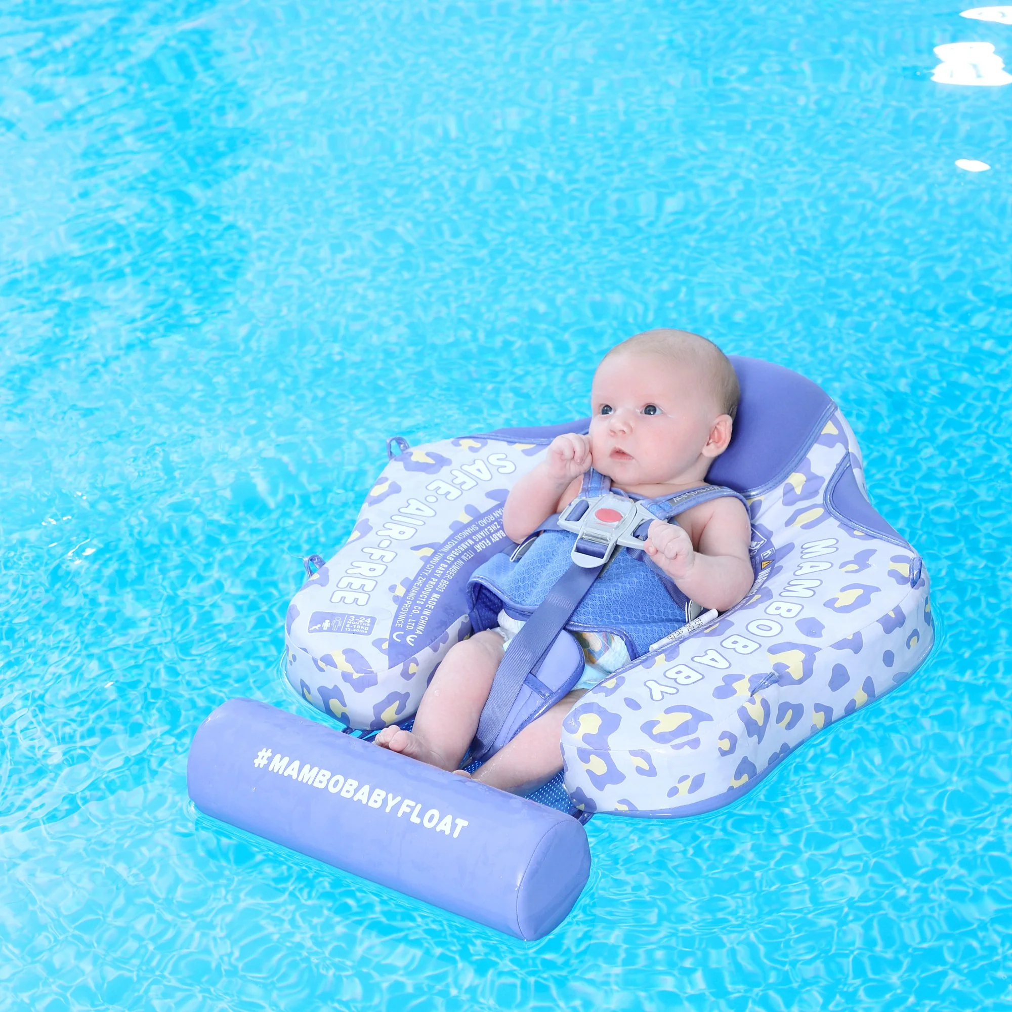 Mambobaby Float Deluxe - Leopard - Image 5