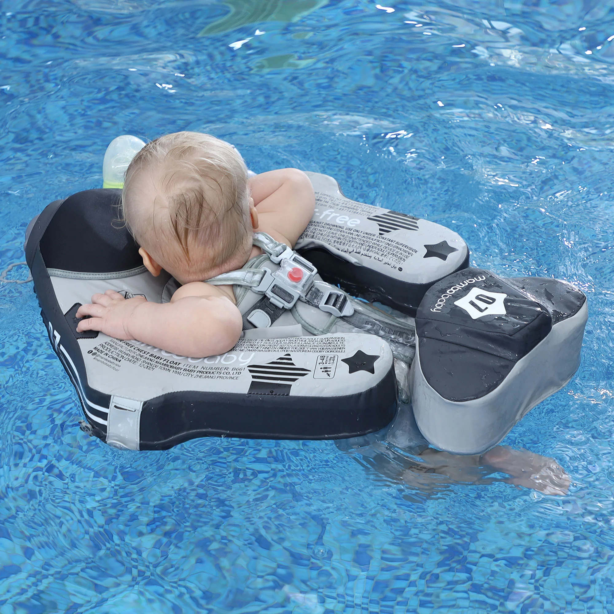 Mambobaby Float No.7 Airplane - Gray - Image 5