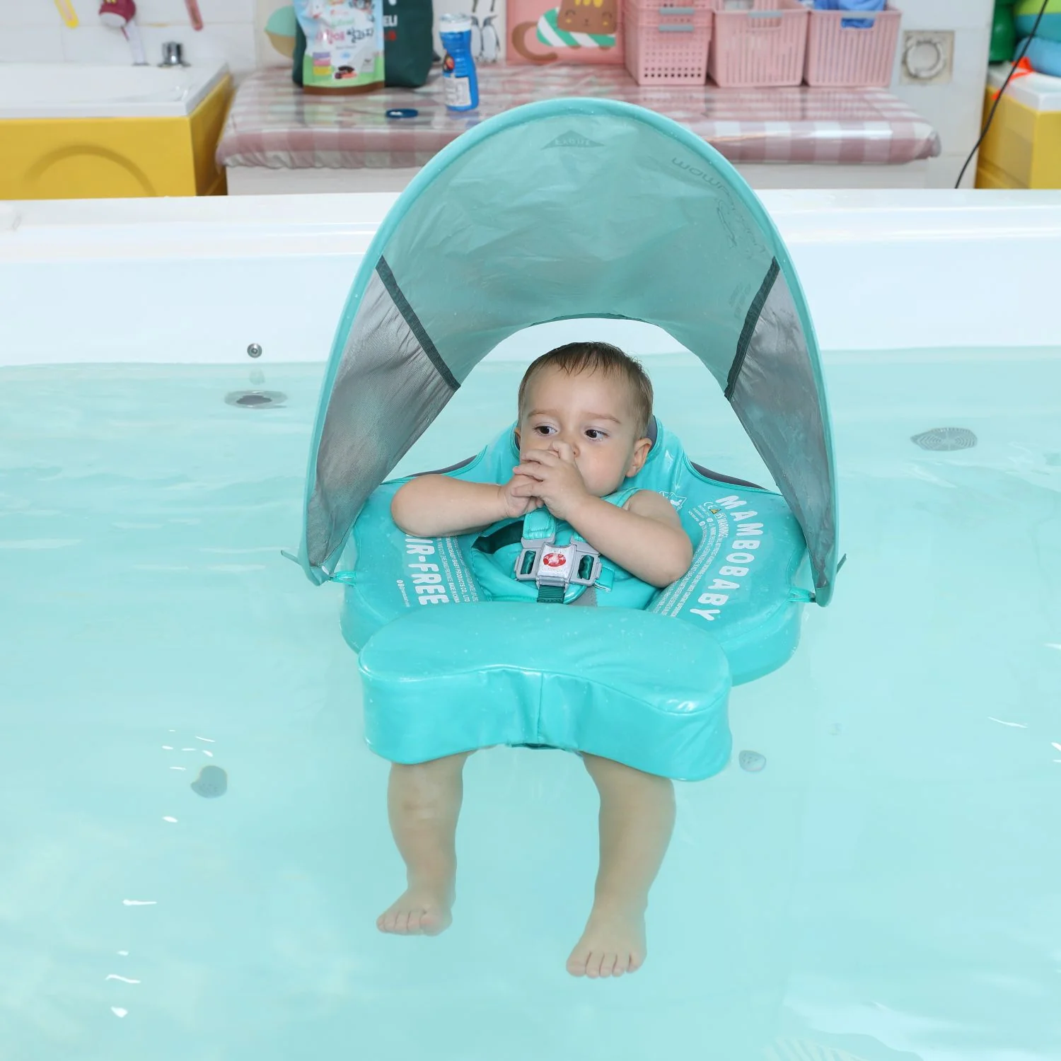 Mambobaby Float Deluxe - Green - Image 5