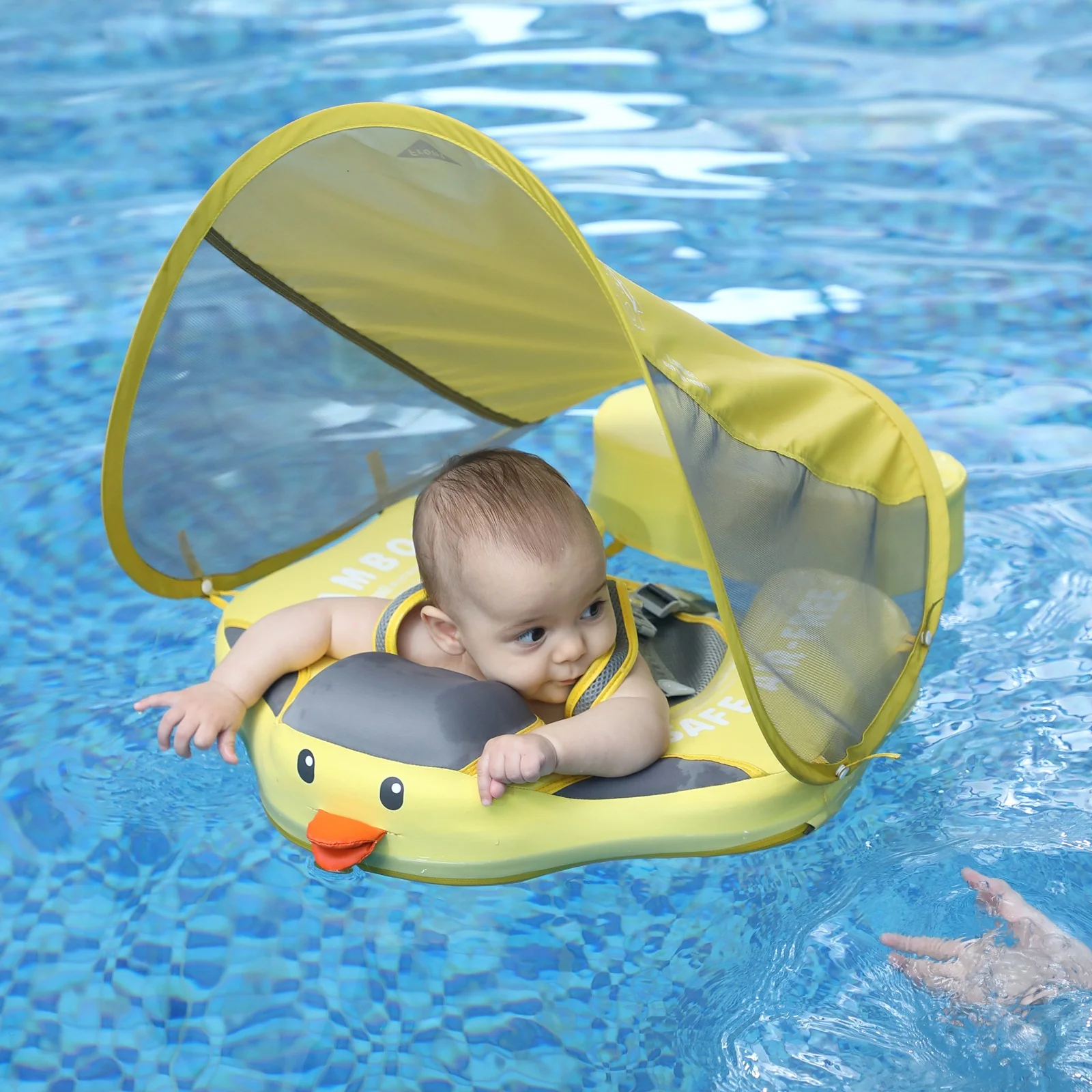 Mambobaby Float Deluxe - Yellow - Image 3