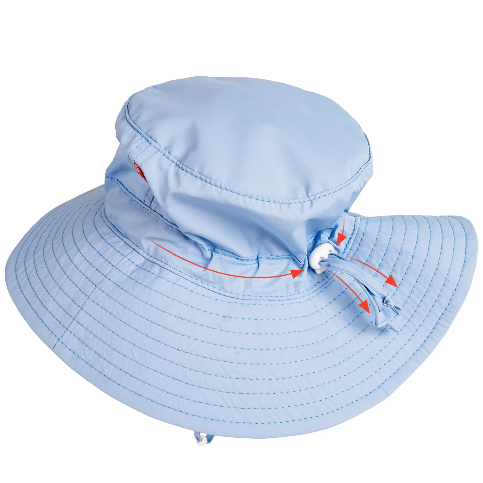 PackNest Sun Hat - Blue - Image 3
